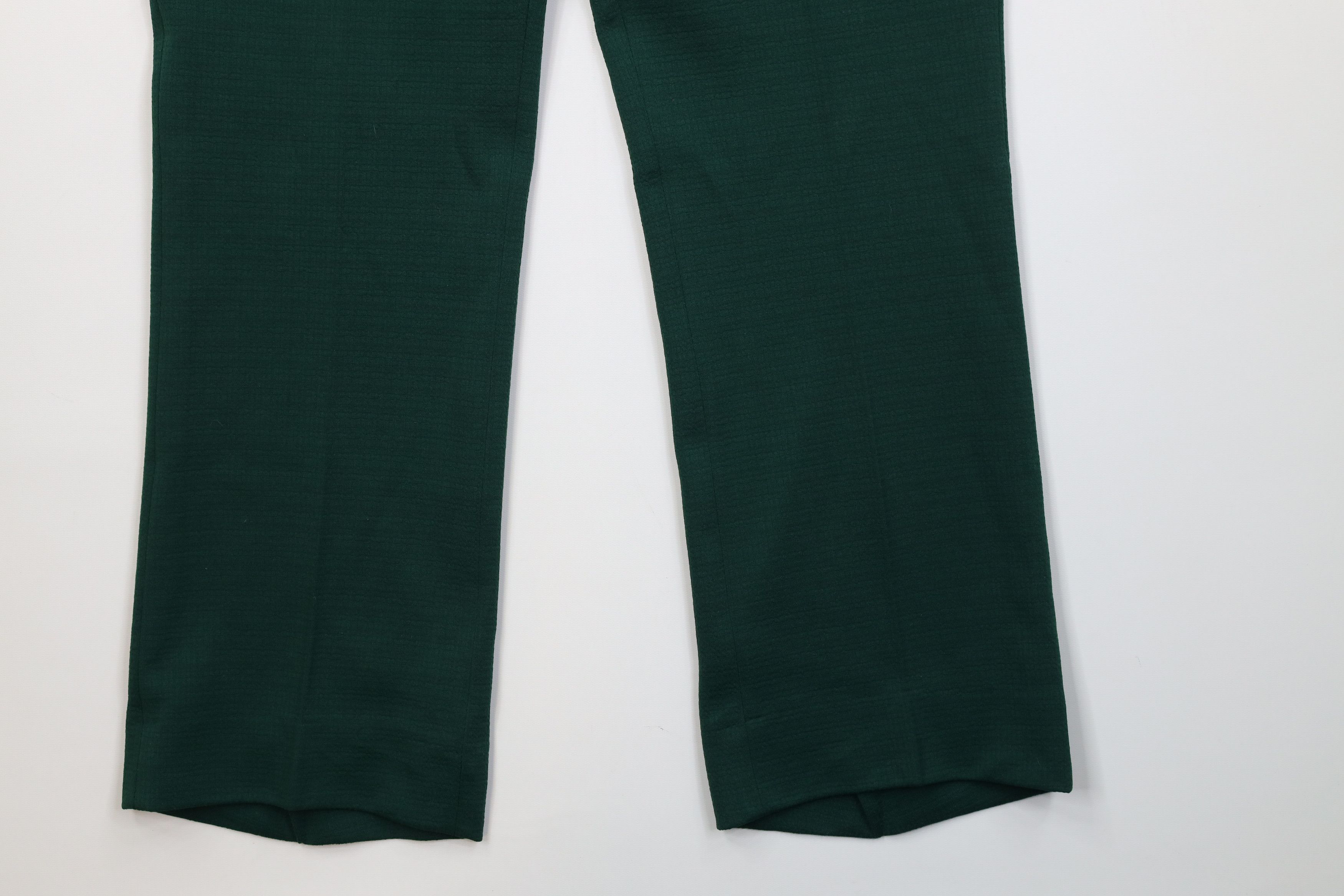 Vintage Vintage 70s Streetwear Knit Flared Wide Leg Chino Pants USA Size US 36 / EU 52 - 5 Thumbnail
