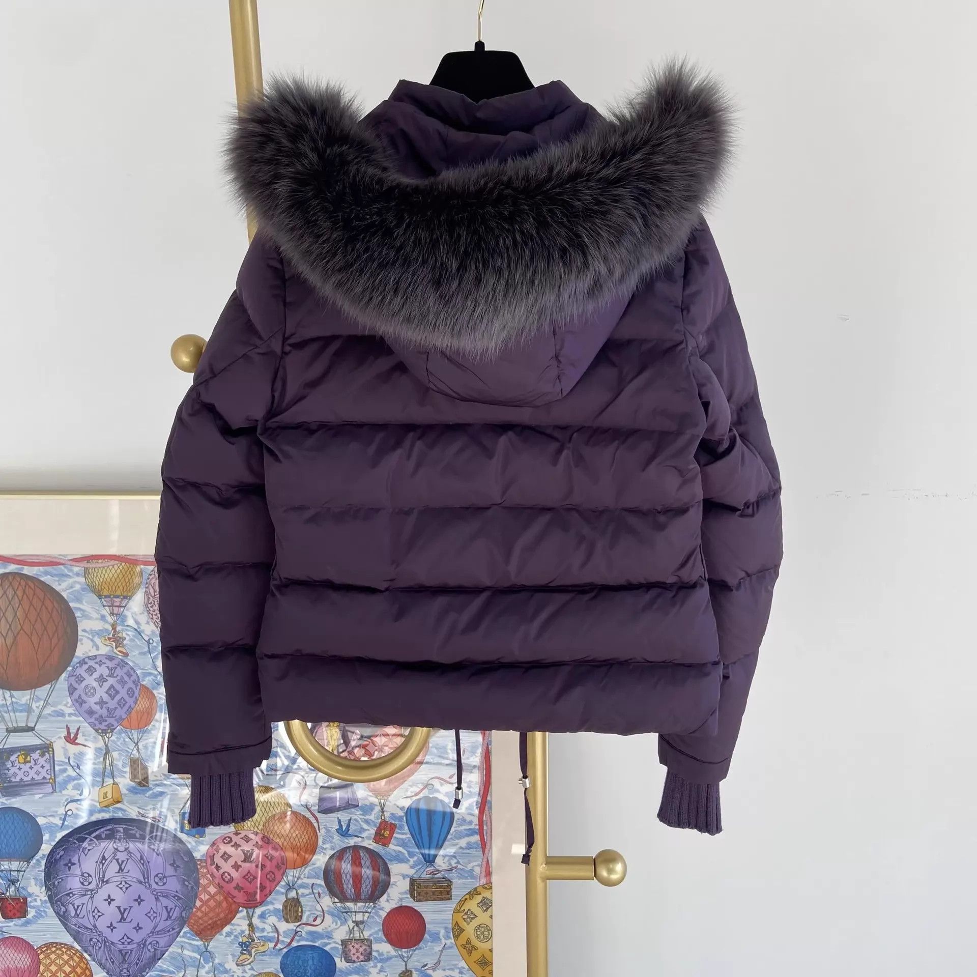 Dior Dior Purple Down Jacket F36 Size XS / US 0-2 / IT 36-38 - 2 Thumbnail
