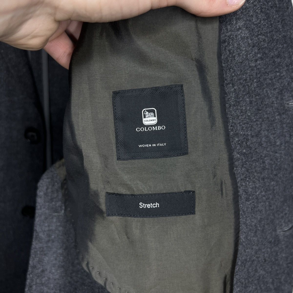 Colombo × Designer × Hugo Boss "Colombo" Wool Travel Blazer Jacket Wool Cashmere Size 38R - 7 Thumbnail