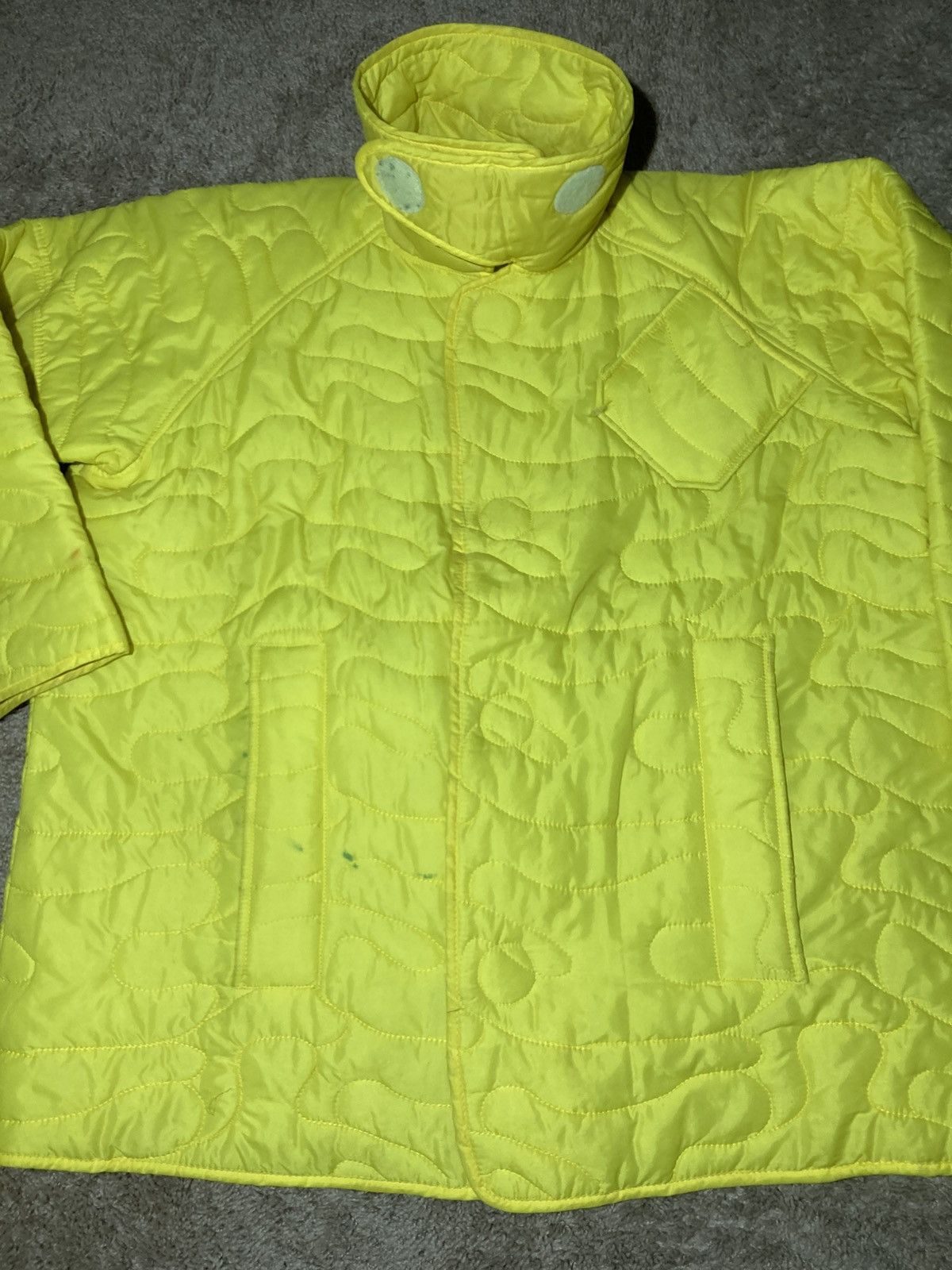Walter Van Beirendonck AW96 W&LT Jigsaw Puzzle Military Jacket Bjork Puffer 1996 WV Size US S / EU 44-46 / 1 - 2 Thumbnail