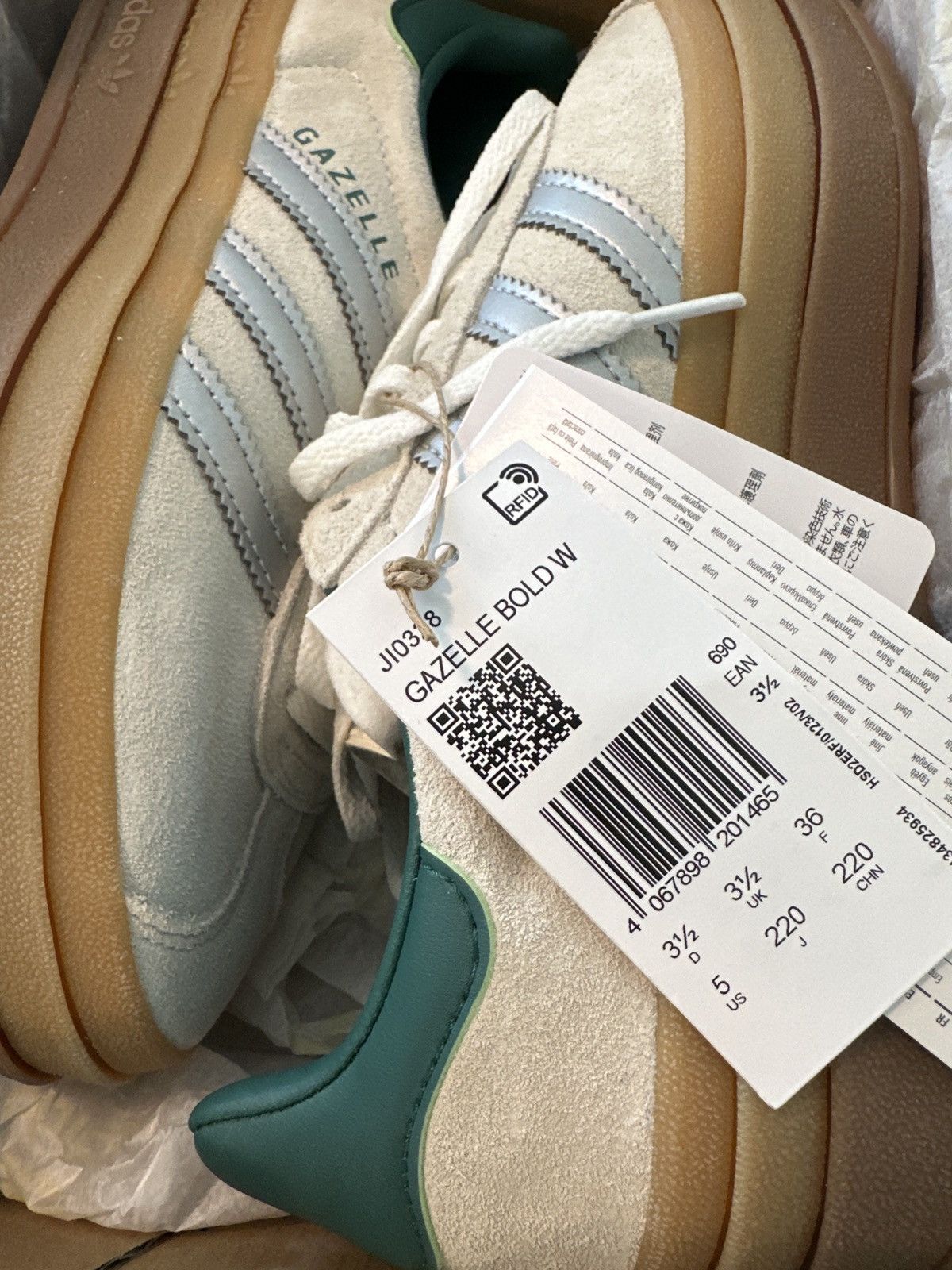 Adidas Adidas Gazelle Bold W Size US 5 / IT 35 - 6 Thumbnail