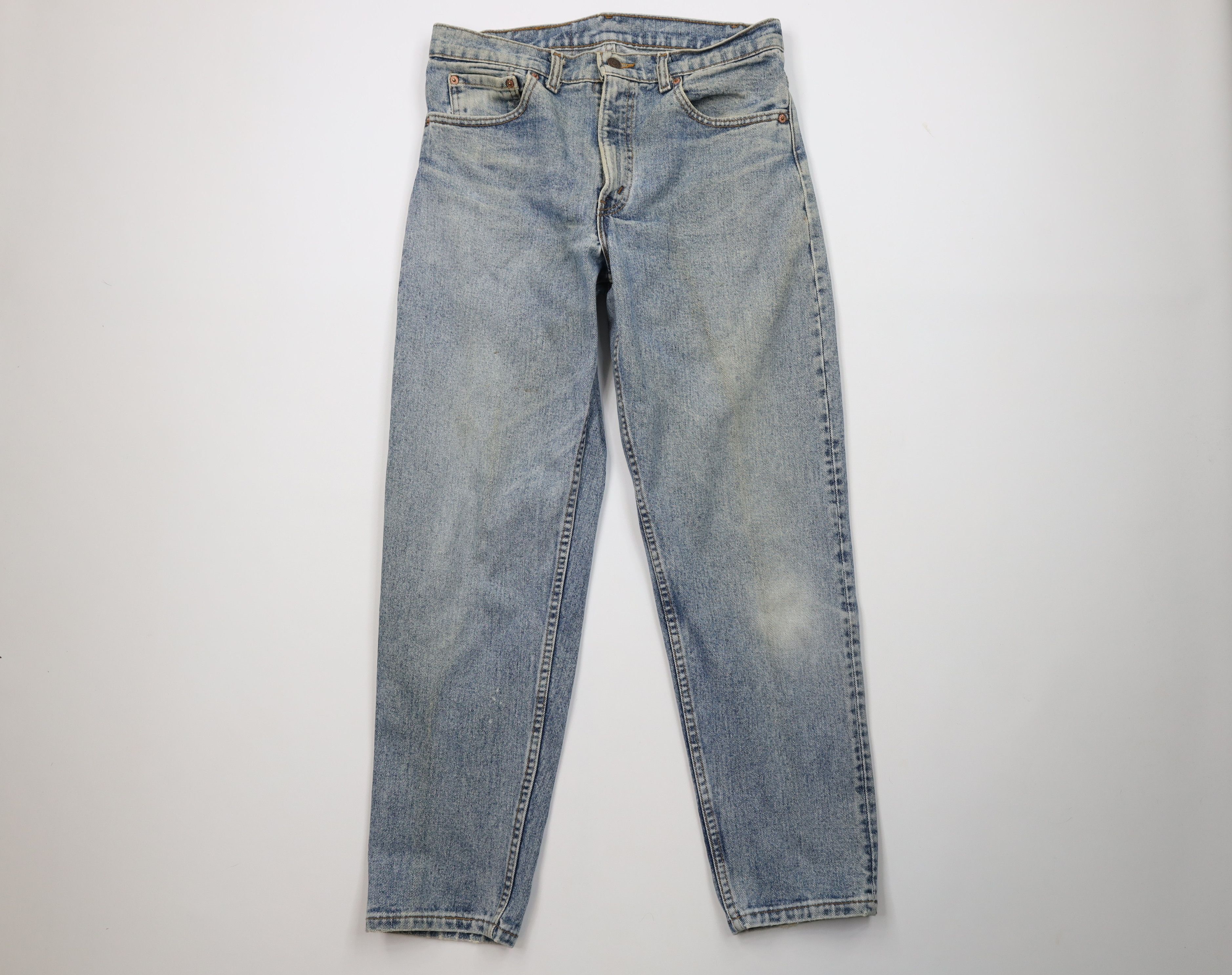 Levi's Vintage 80s Levis 550xx Relaxed Fit Denim Jeans Blue USA Size US 32 / EU 48 - 1 Thumbnail