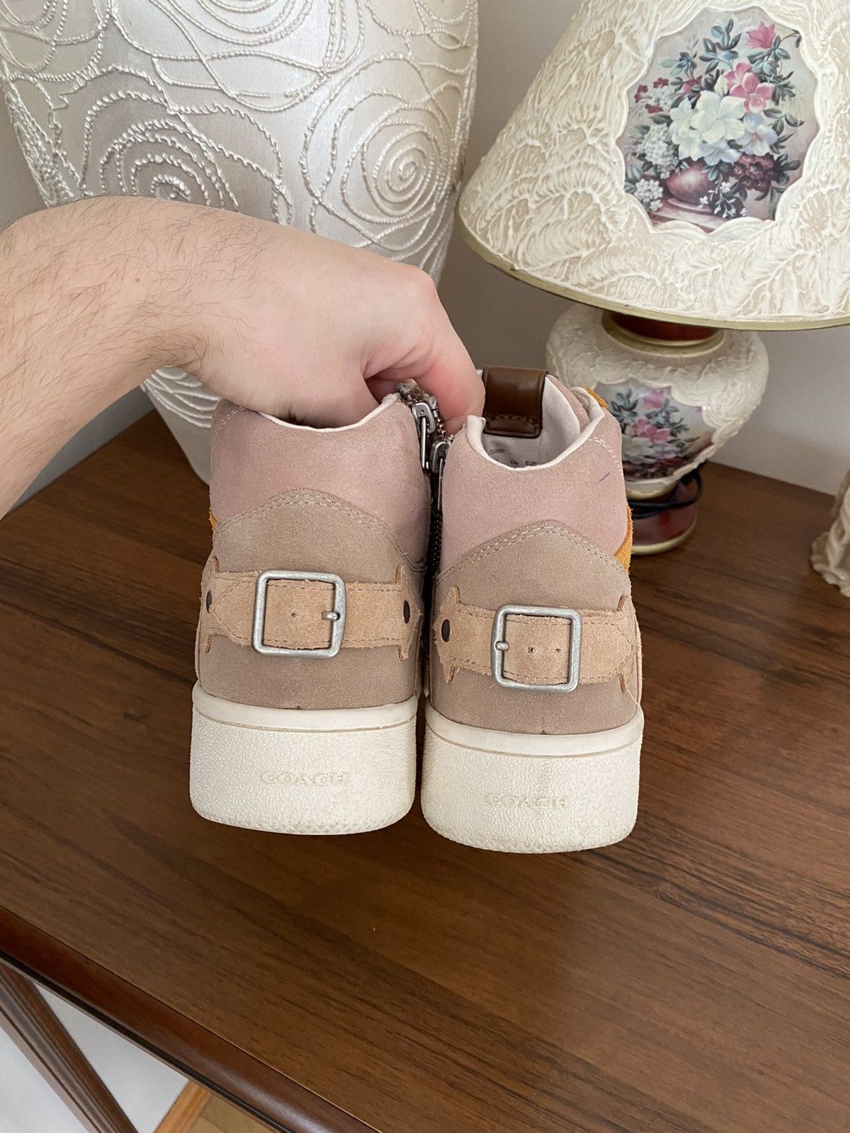 Coach × Vintage Coach C219 High Top Sneaker Size US 9.5 / IT 39.5 - 6 Thumbnail