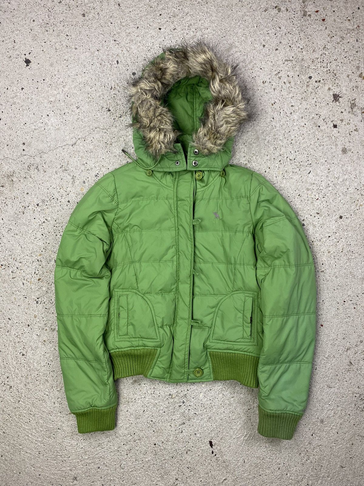 Abercrombie & Fitch Abercrombie & Fitch vintage bomber jacket japan faux fur Size M / US 6-8 / IT 42-44 - 1 Thumbnail