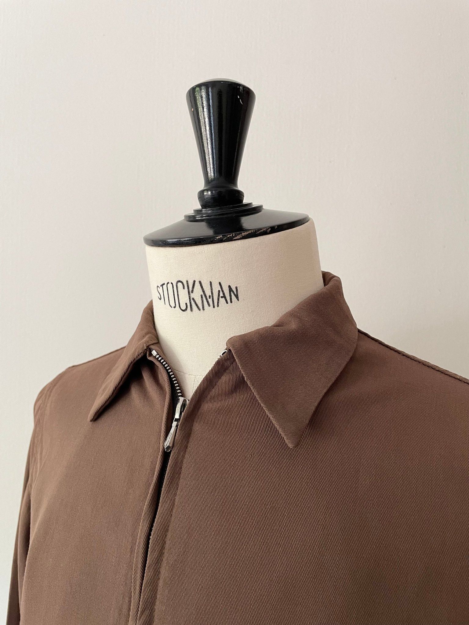 Vintage 1940's Ricky Gabardine Jacket - Small Size US S / EU 44-46 / 1 - 4 Thumbnail