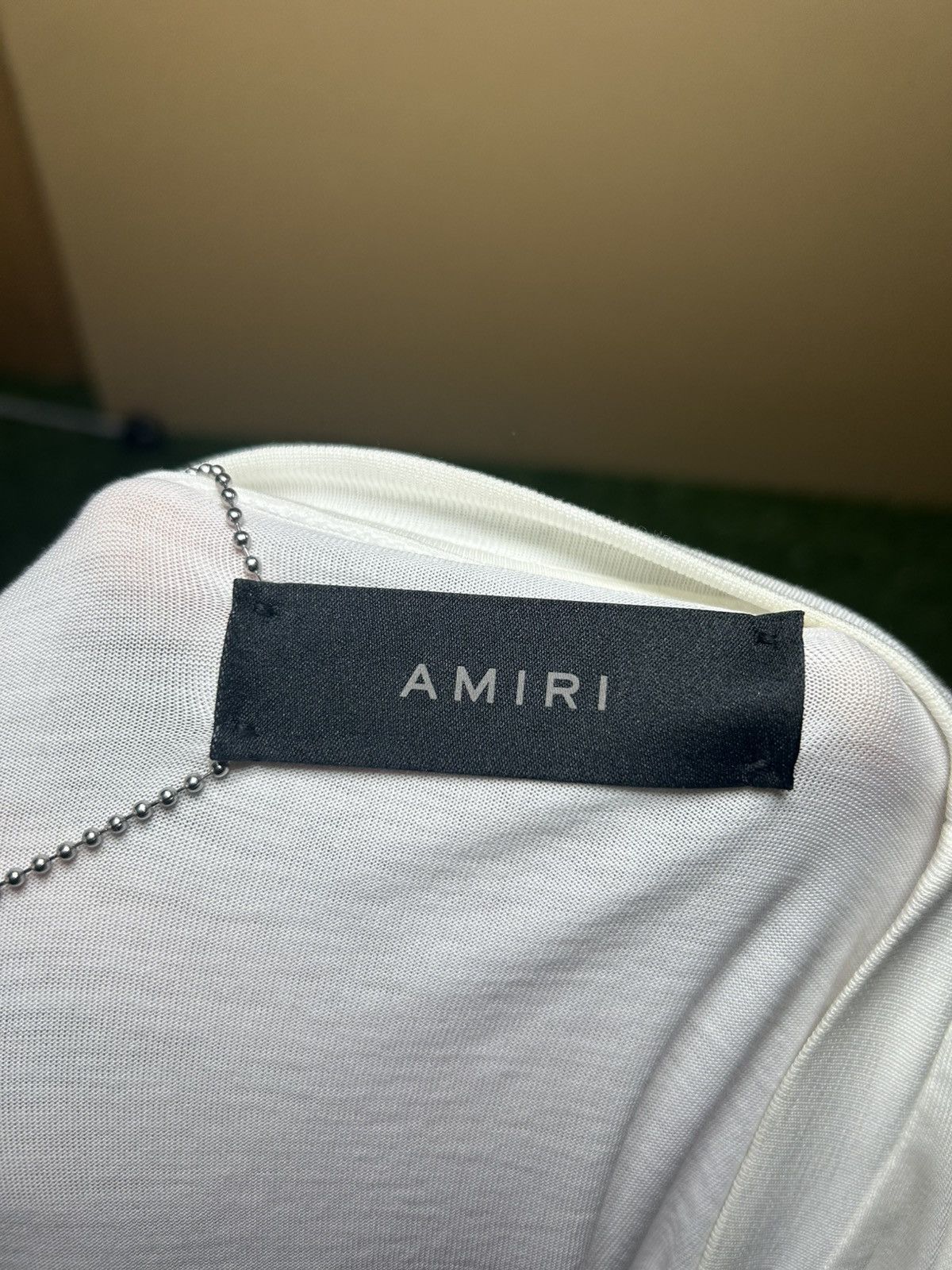 Amiri Amiri white paisley tee Size US XS / EU 42 / 0 - 5 Thumbnail