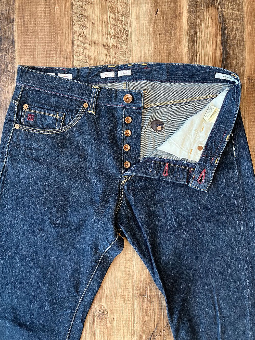 Paul Smith Red Ear RED EAR by Paul Smith W31 x L33 MK.279001 Japanese Selvedge Size US 31 - 6 Thumbnail