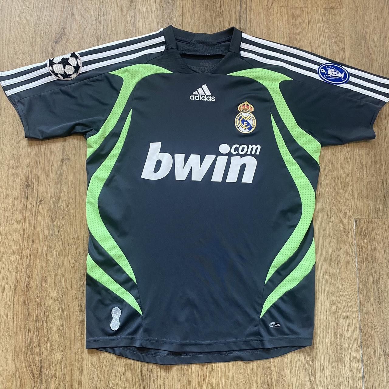 Adidas 2007-08 Real Madrid Adidas Away La Liga Football Shirt Size US S / EU 44-46 / 1 - 1 Thumbnail