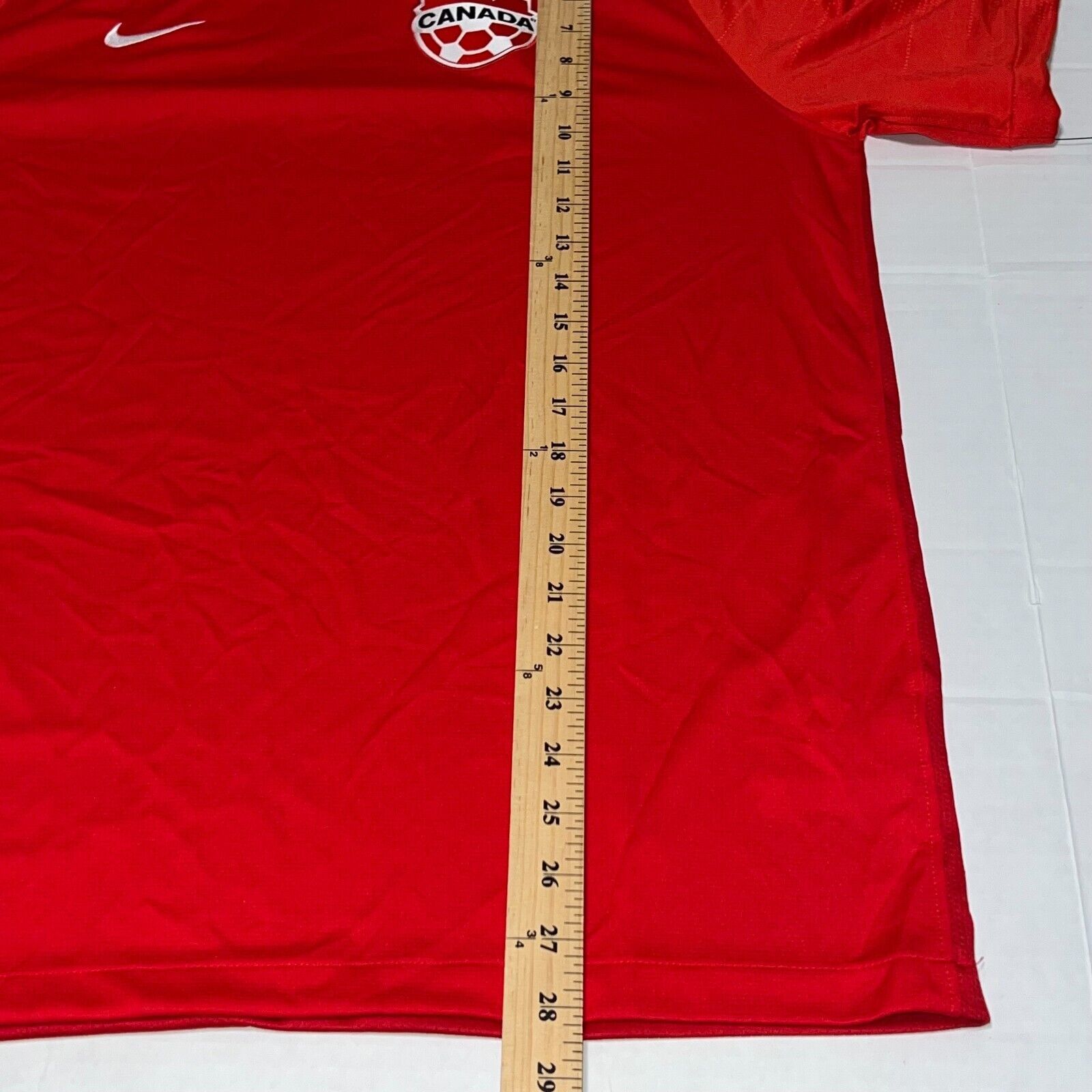 Nike NIKE CANADA 2019 HOME SOCCER JERSEY CQ3839 657 MENS LARGE Size US L / EU 52-54 / 3 - 9 Thumbnail