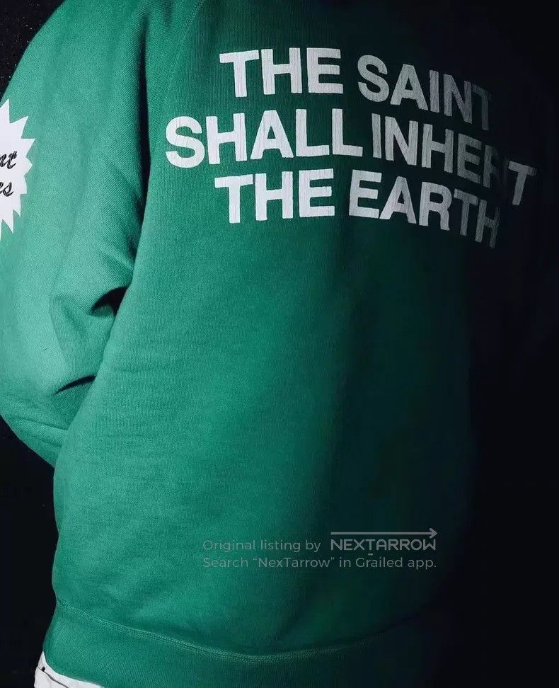 Saint Michael Saint Michael Distressed long-sleeved sweatshirts Size US M / EU 48-50 / 2 - 7 Thumbnail