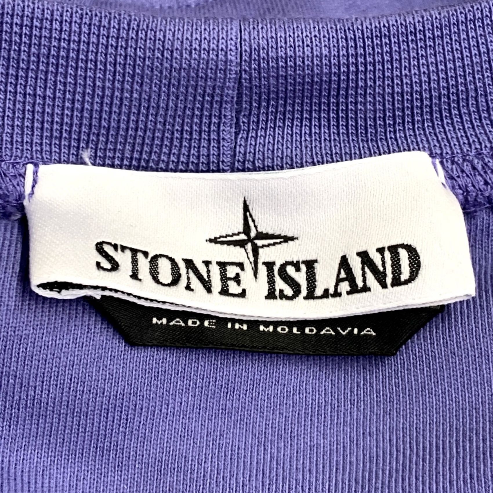 Stone Island STONE ISLAND XL Purple Cotton Crew-Neck Sweatshirt Men Size US XL / EU 56 / 4 - 5 Thumbnail