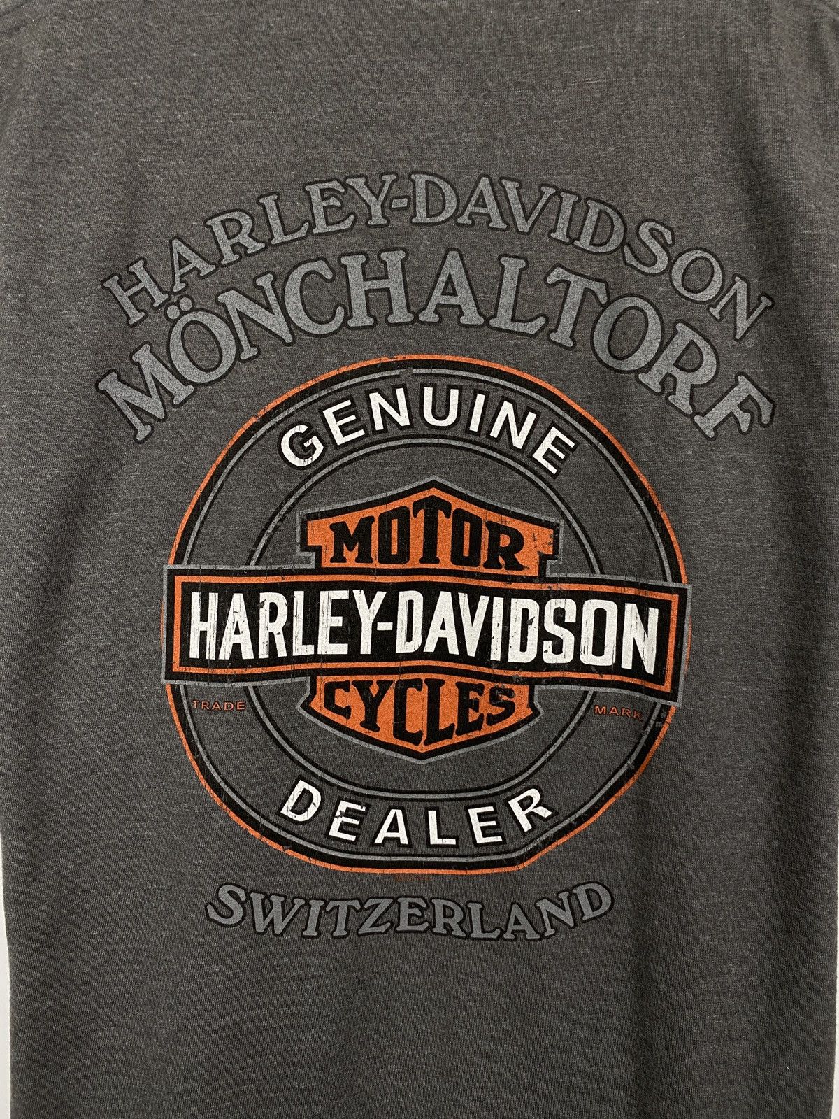 Harley Davidson 🇨🇭Vintage Y2K Harley Davidson Police Sexy Girl Choppers Tee Size US L / EU 52-54 / 3 - 12 Thumbnail