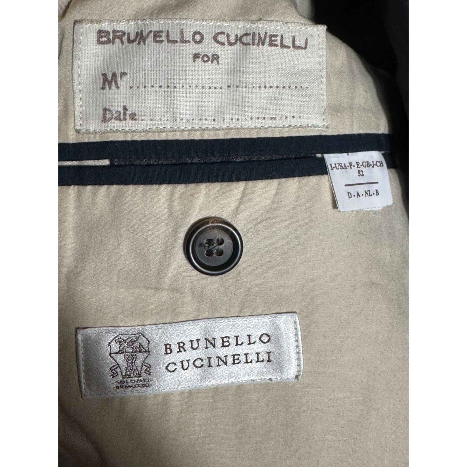 Brunello Cucinelli Brunello Cucinelli Hybrid Gray Cashmere Blazer Nylon Vest 52 Size US L / EU 52-54 / 3 - 8 Thumbnail