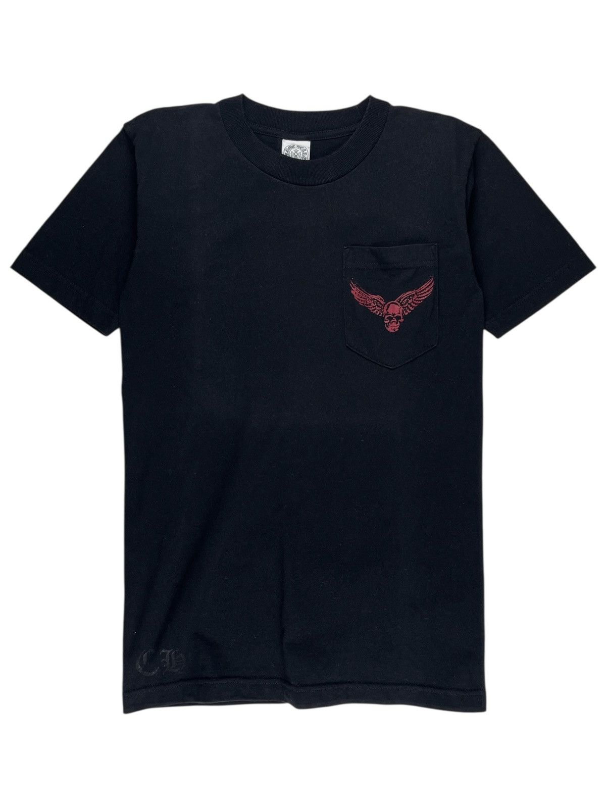 Chrome Hearts Chrome Hearts Vintage Foti Red Skull Print Tshirt Black Size US S / EU 44-46 / 1 - 2 Thumbnail
