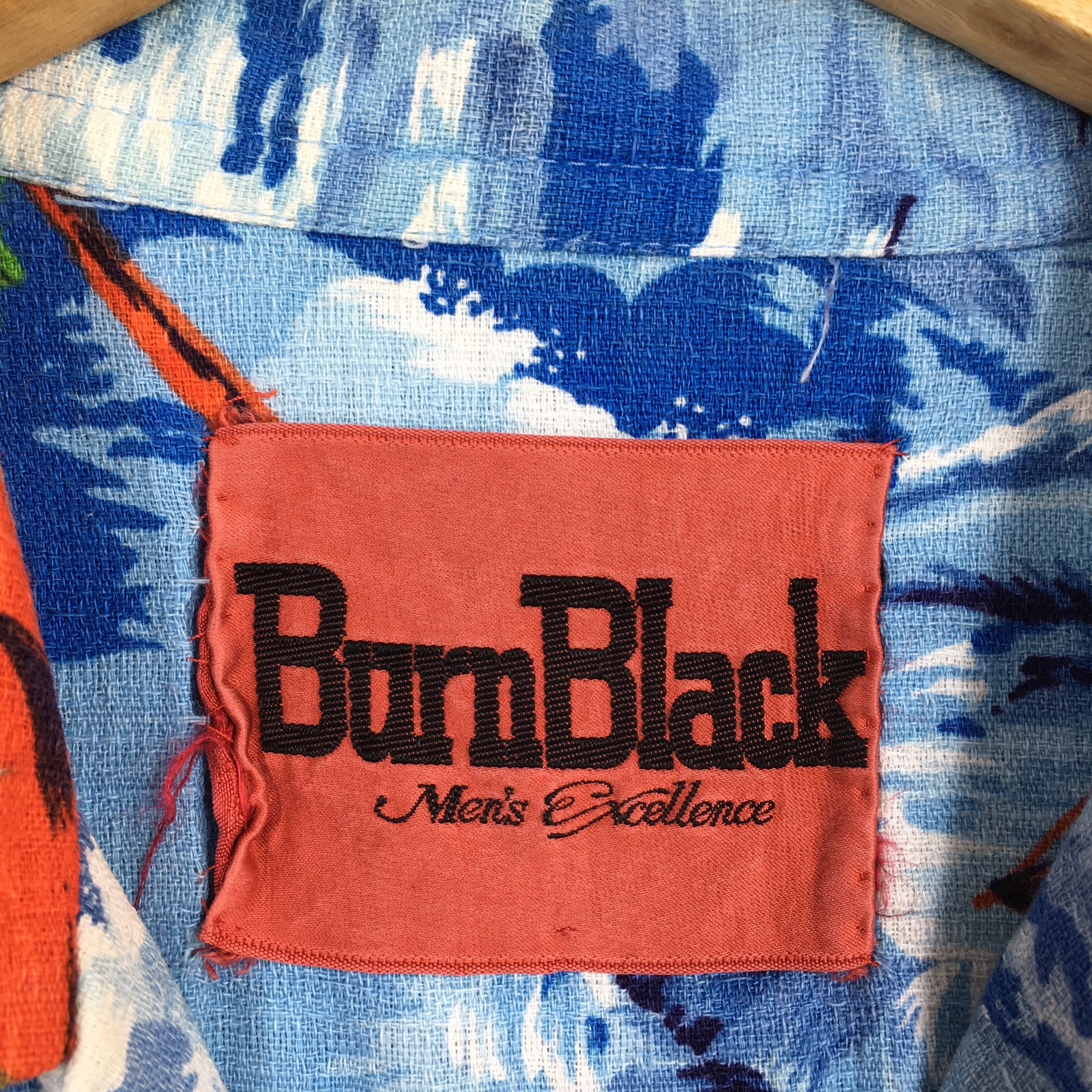 Vintage Japanese Hawaiian Sailing Beach Ocean Wave Shirt Large Size US L / EU 52-54 / 3 - 5 Thumbnail