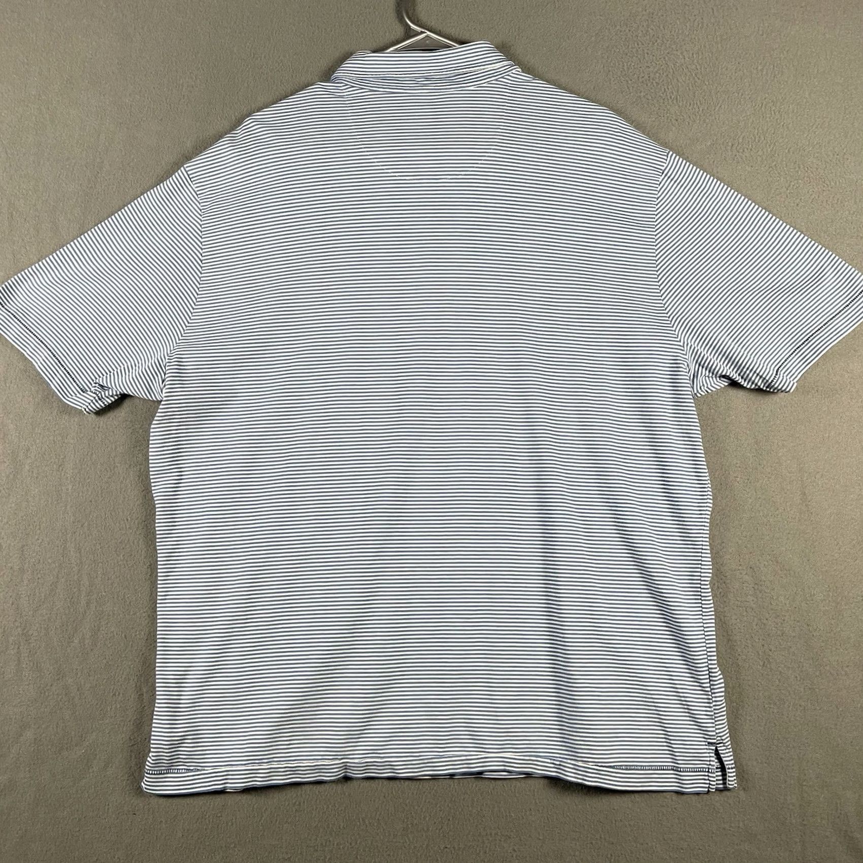 Tommy Bahama Tommy Bahama Relax Polo Shirt XL Short Sleeve Multicolor Striped Beach Preppy Mens Polo Shirt Size US XL / EU 56 / 4 - 3 Thumbnail