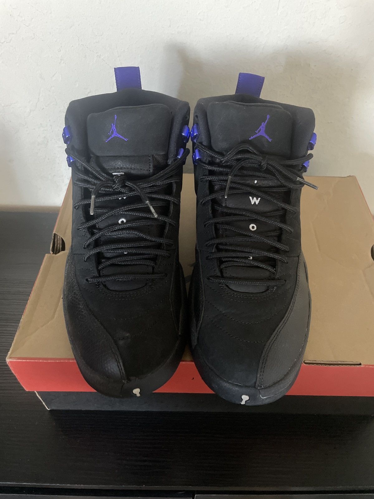 Jordan Brand Jordan 12s Black dark concord size 10.5 Size US 10.5 / EU 43-44 - 3 Thumbnail