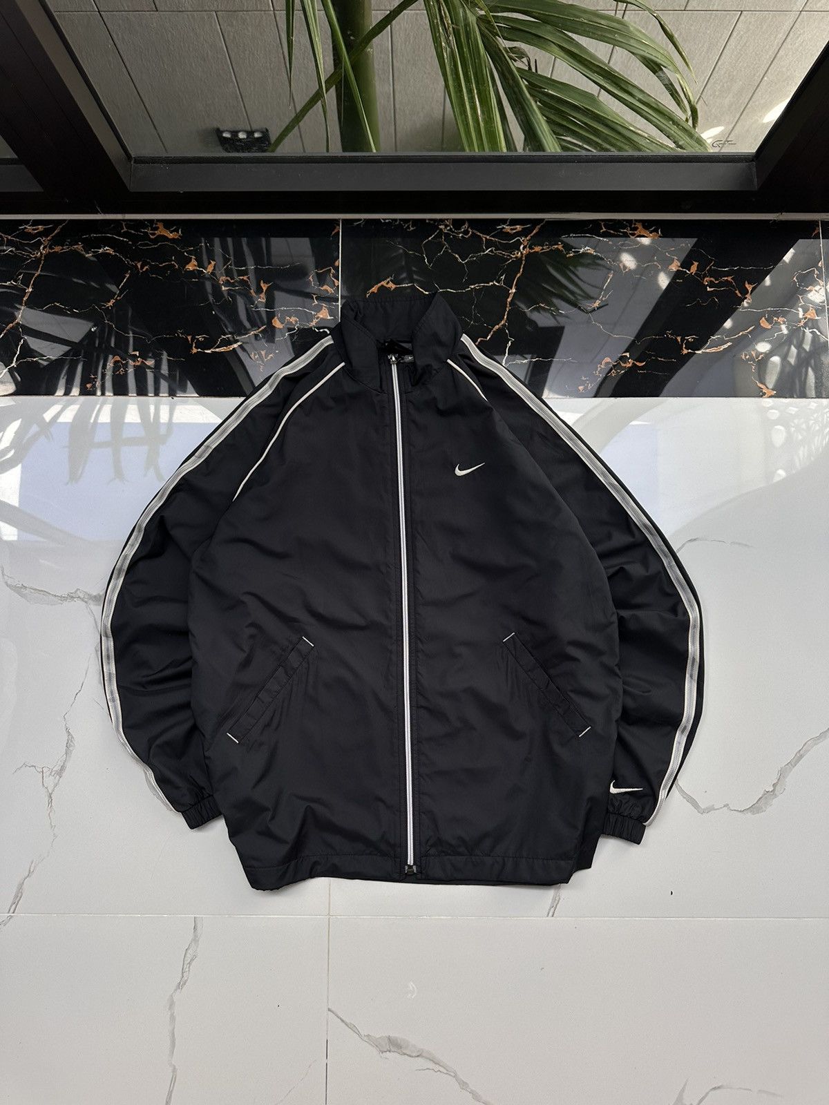 Nike × Vintage NIKE VINTAGE DOUBLE LOGO STREETWEAR LIGHT JACKET Size US S / EU 44-46 / 1 - 3 Thumbnail