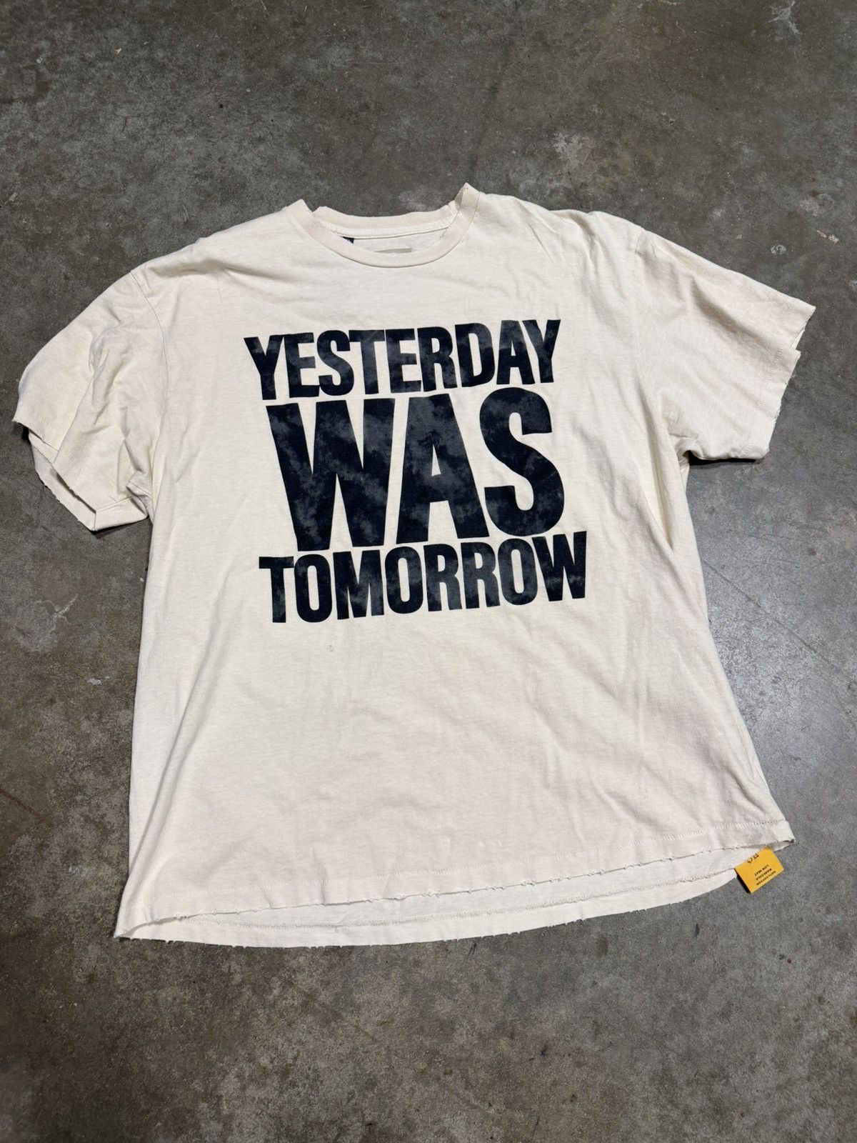 Gallery Dept. Gallery Dept. Yesterday Was Tomorrow Tee Size US XL / EU 56 / 4 - 1 Thumbnail