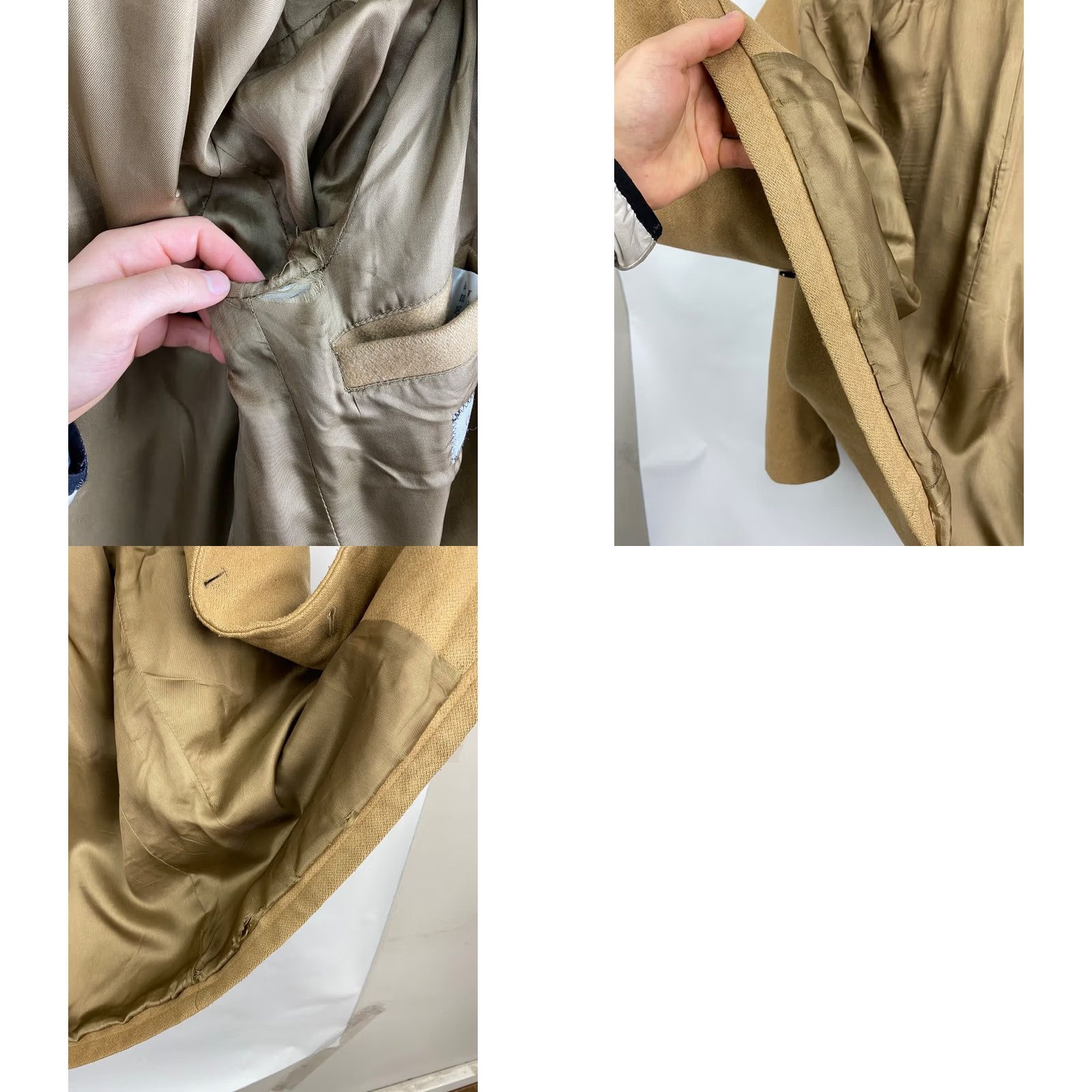 Our Legacy OUR LEGACY Wool Coat Jacket Size S Beige Retro Hype Y2K Men Coat Affordable Vintage Style Size US S / EU 44-46 / 1 - 10 Thumbnail