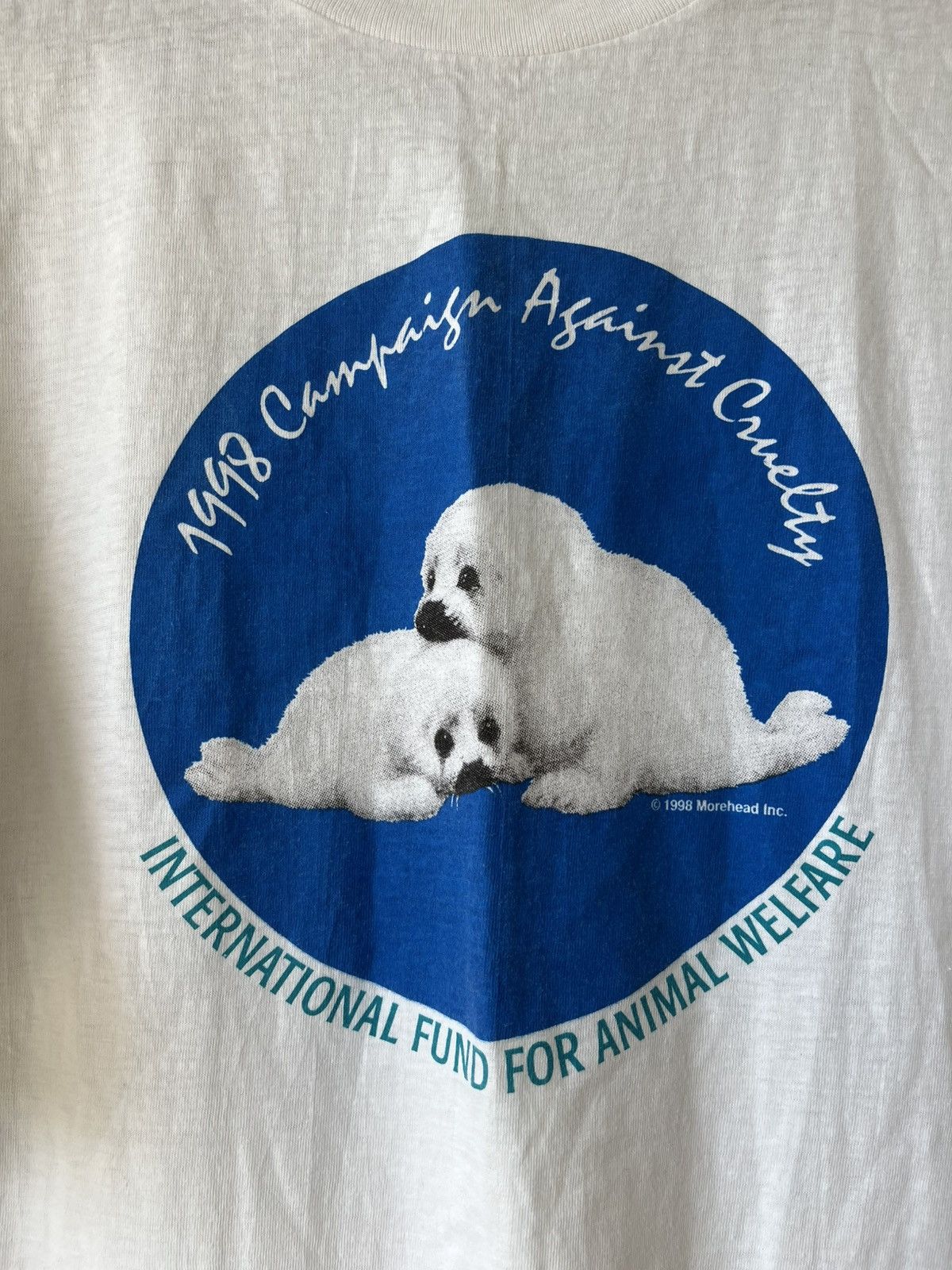 Other Morehead 1998 Campaign Against Cruelty Tee shirt Size US XL / EU 56 / 4 - 2 Thumbnail