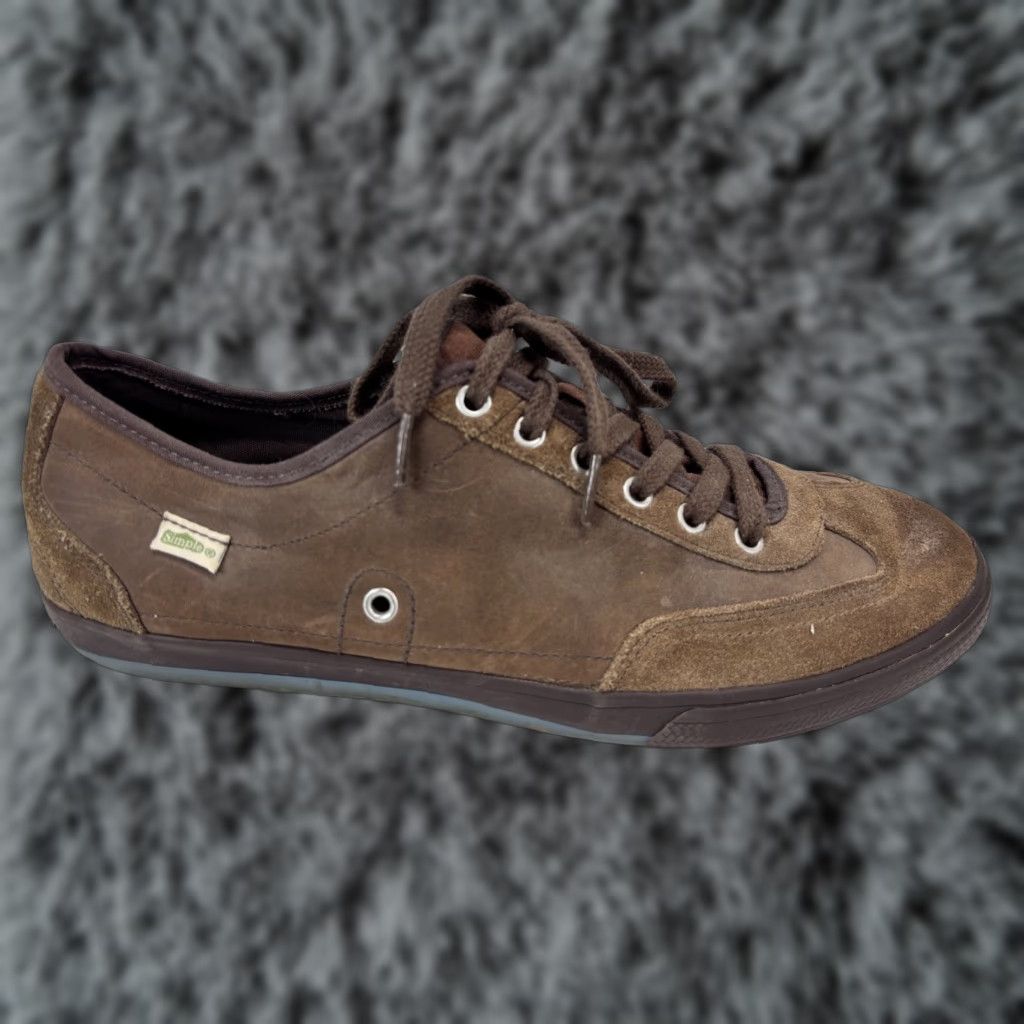 Vintage VINTAGE Simple Eco Men's Sneakers Casual Lace Up Sz 13 Brown Outdoor Fabric Skateboarding Size US 13 / EU 46 - 1 Thumbnail