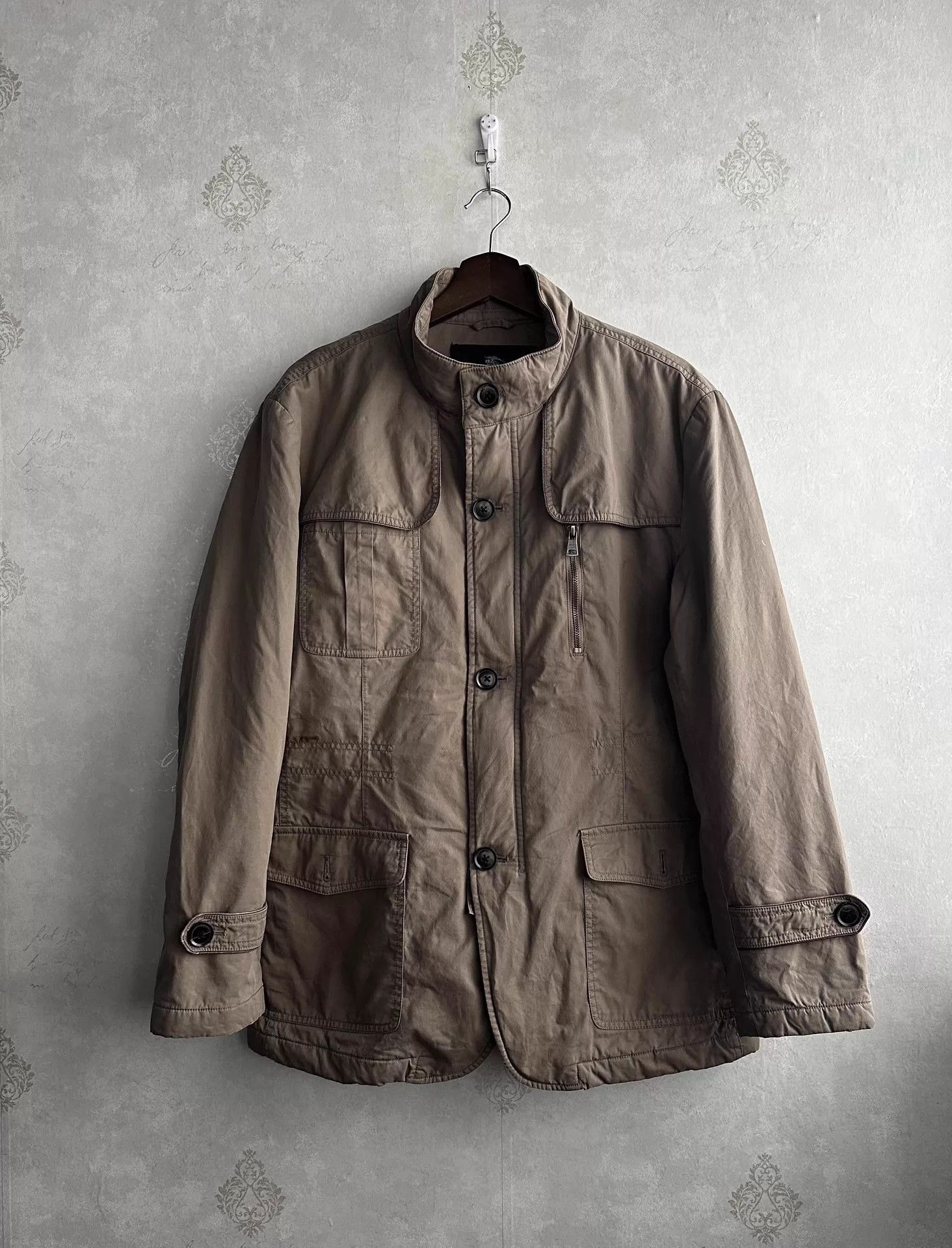 Burberry Burberry Black Label Japan Trench Jacket Size 3 Size US L / EU 52-54 / 3 - 2 Thumbnail