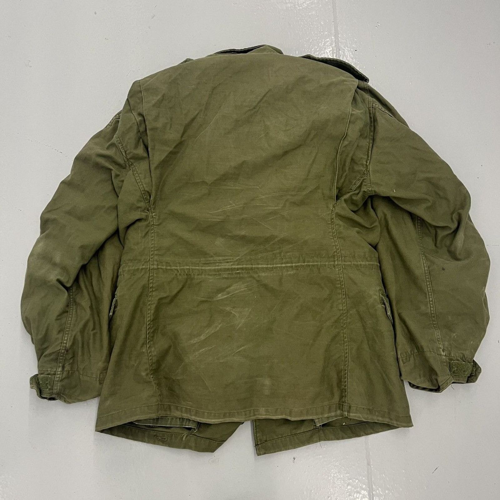 Vintage Vintage 50s OG-107 Sateen Military Green Field Jacket Size US S / EU 44-46 / 1 - 3 Thumbnail