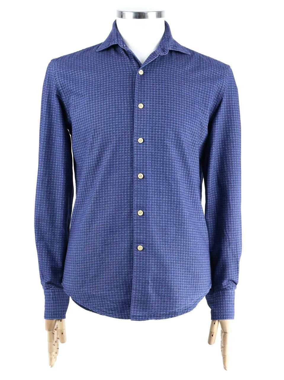 Boggi BOGGI MILANO Shirt cotton Size US M / EU 48-50 / 2 - 1 Thumbnail