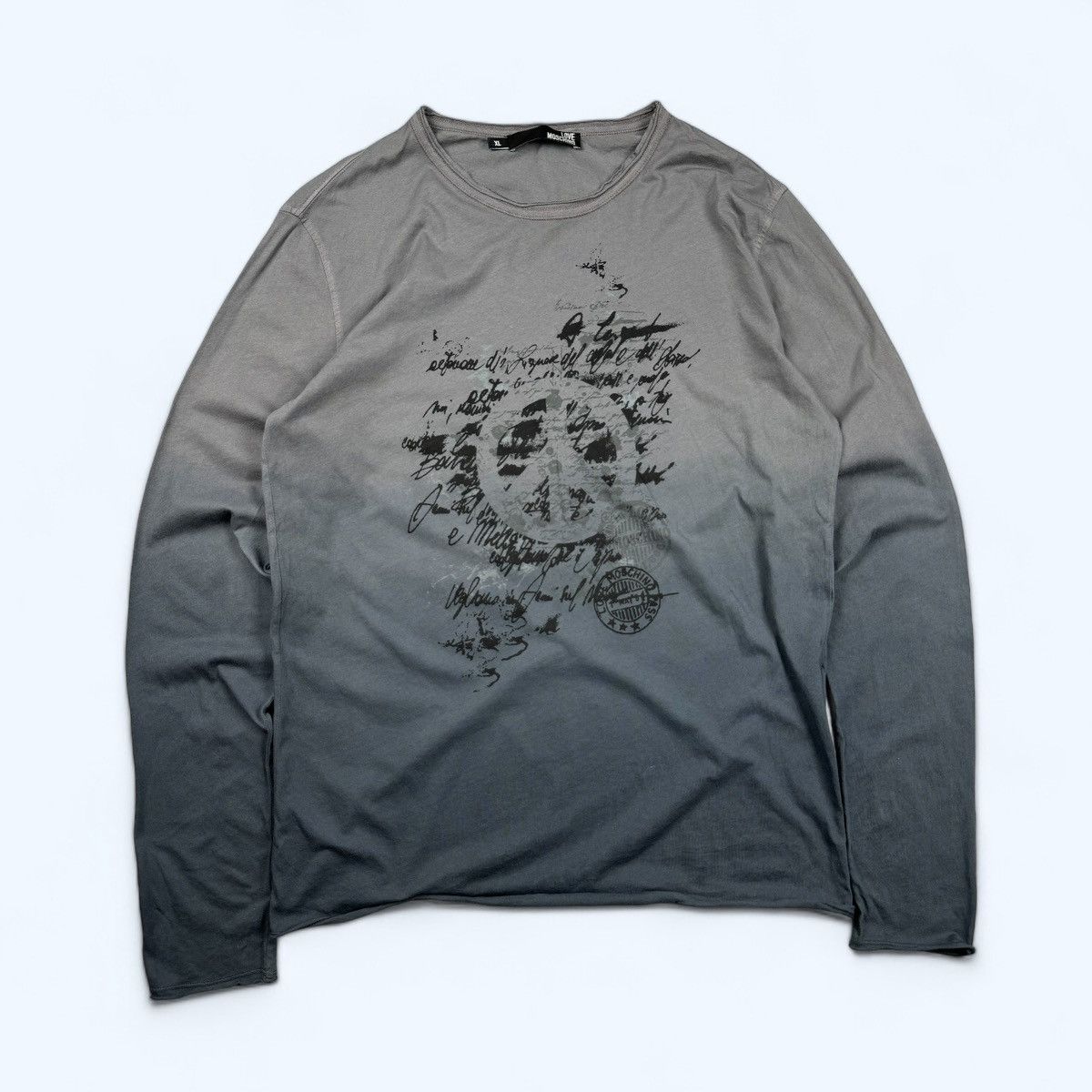 Love Moschino Graphic Cotton Longsleeve size L/XL
