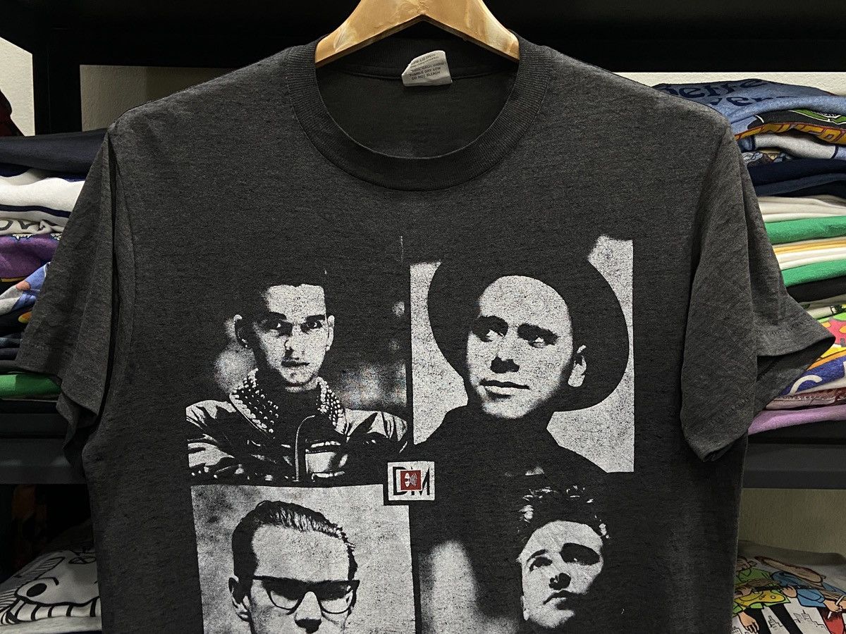 Band Tees Vintage 1988s Depeche Mode Alternative tour Rock Band TShirt Size US M / EU 48-50 / 2 - 2 Thumbnail