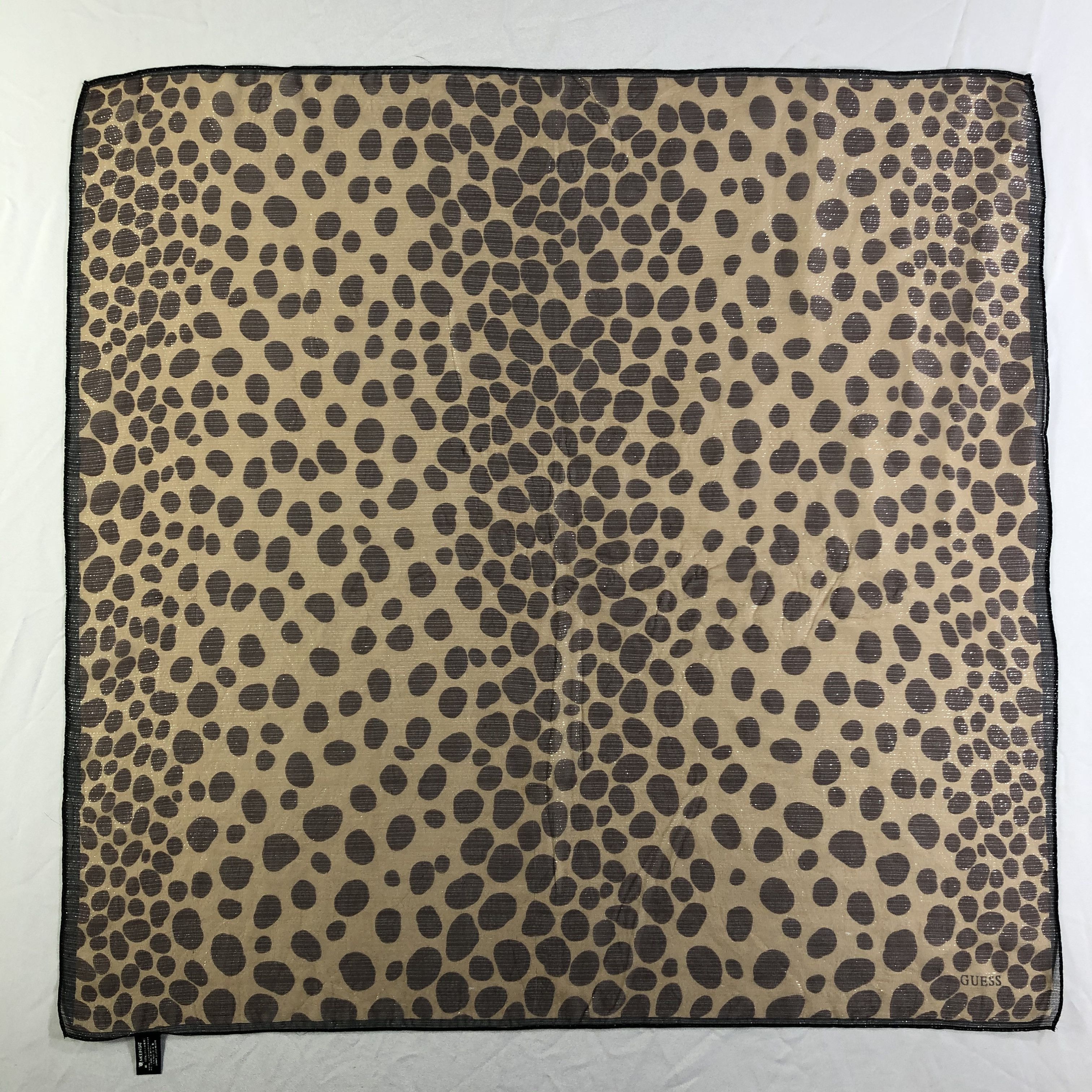 Guess × Vintage Vintage Guess Silk Scarf Size ONE SIZE - 2 Thumbnail