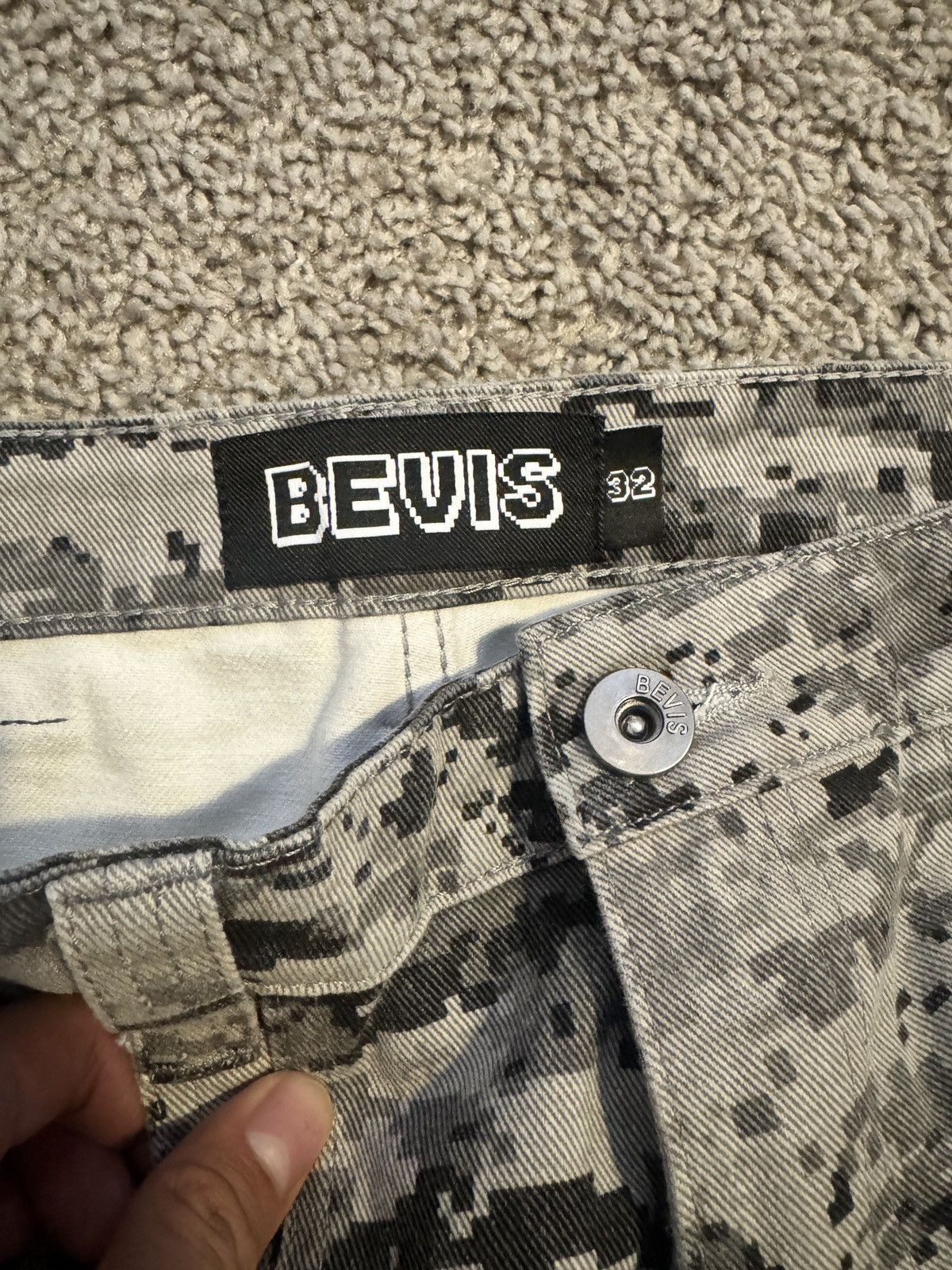 Other BEVIS Digital Camo Cargo Pants / Military Style / Size 32 Size US 32 / EU 48 - 3 Thumbnail