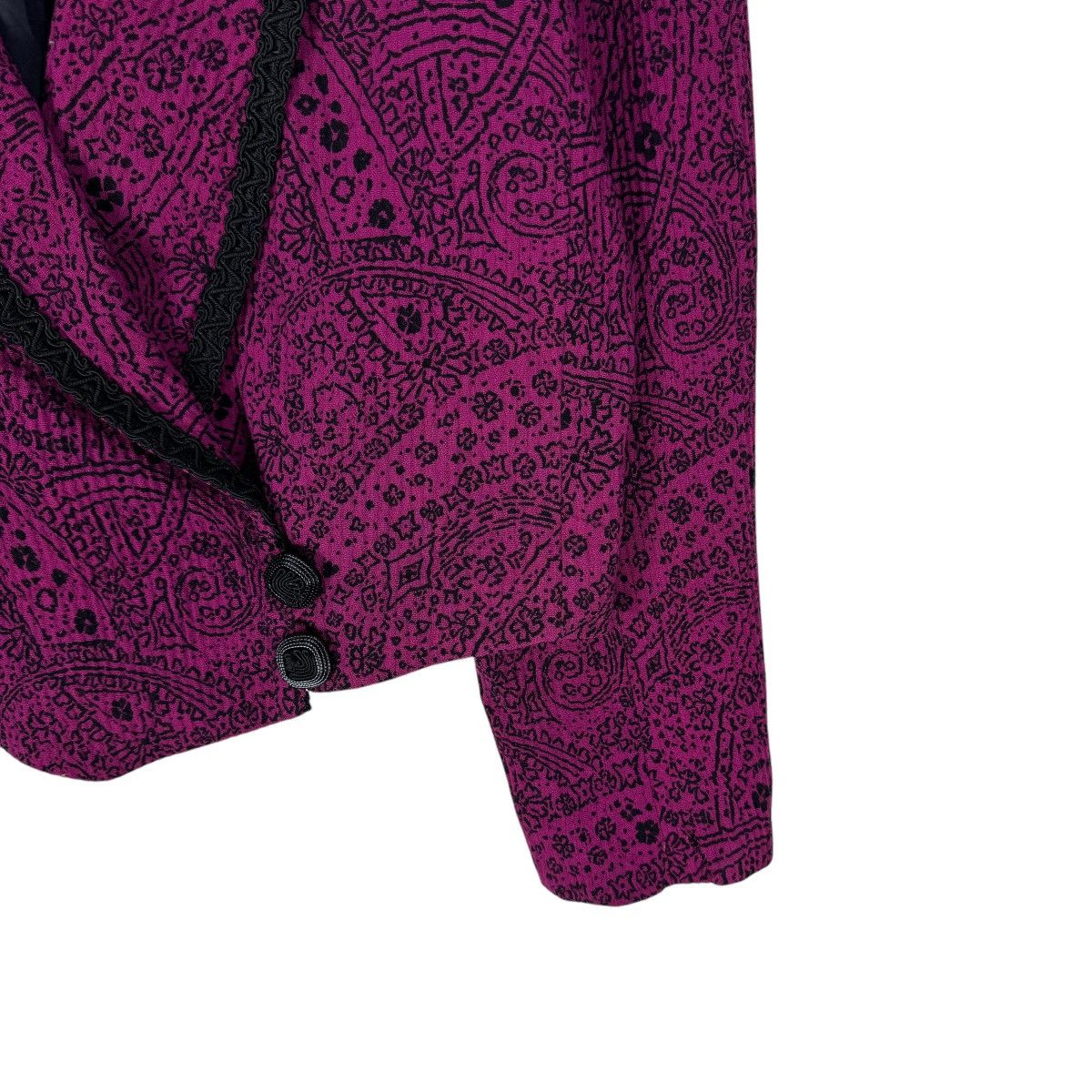Pierre Balmain 🔥PIERRE BALMAIN PAISLEY CROPPED BUTTON JACKET Size M / US 6-8 / IT 42-44 - 4 Thumbnail