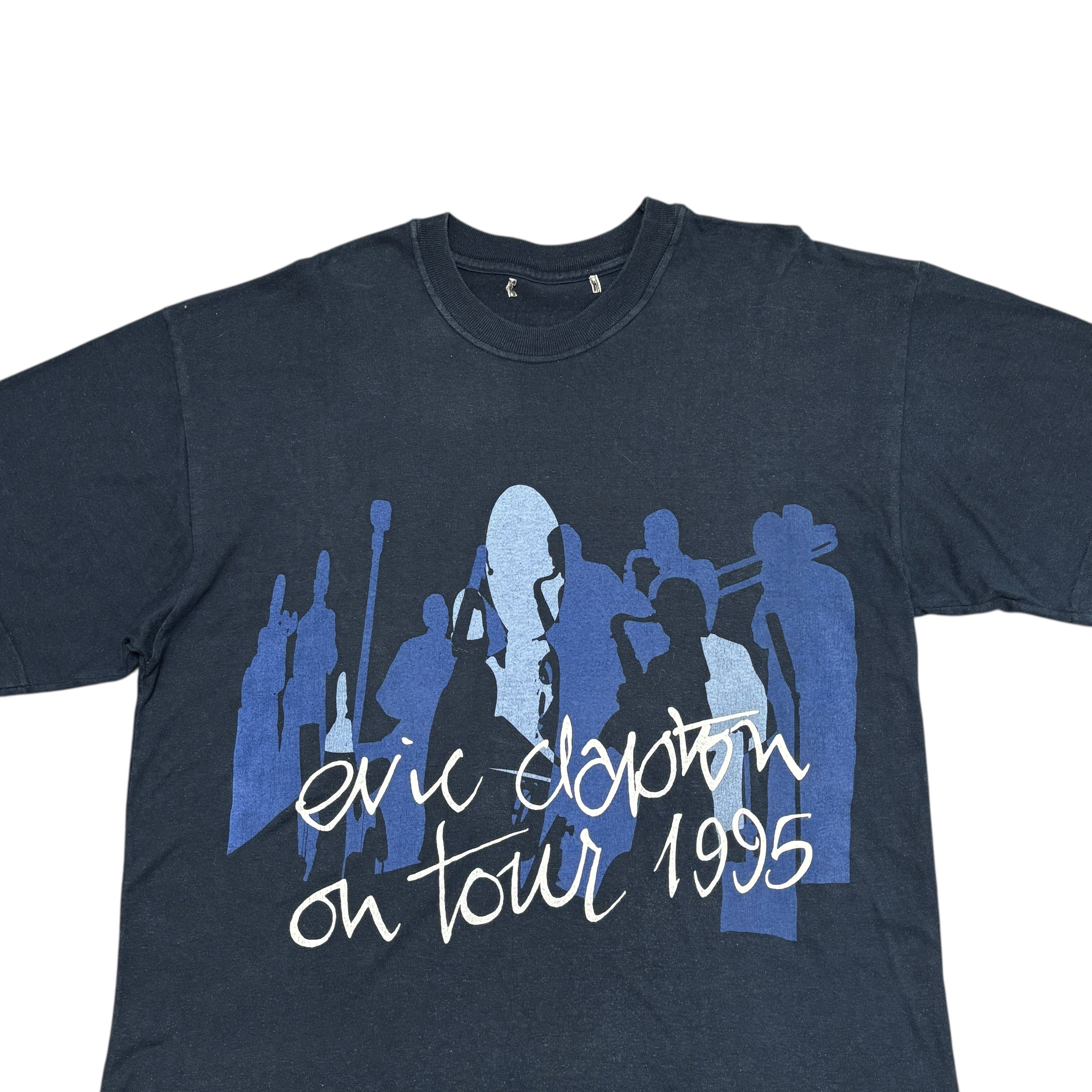 Band Tees Vintage Eric Clapton Shirt 90s Tour Band Tee Emporio Armani Size US XL / EU 56 / 4 - 3 Thumbnail