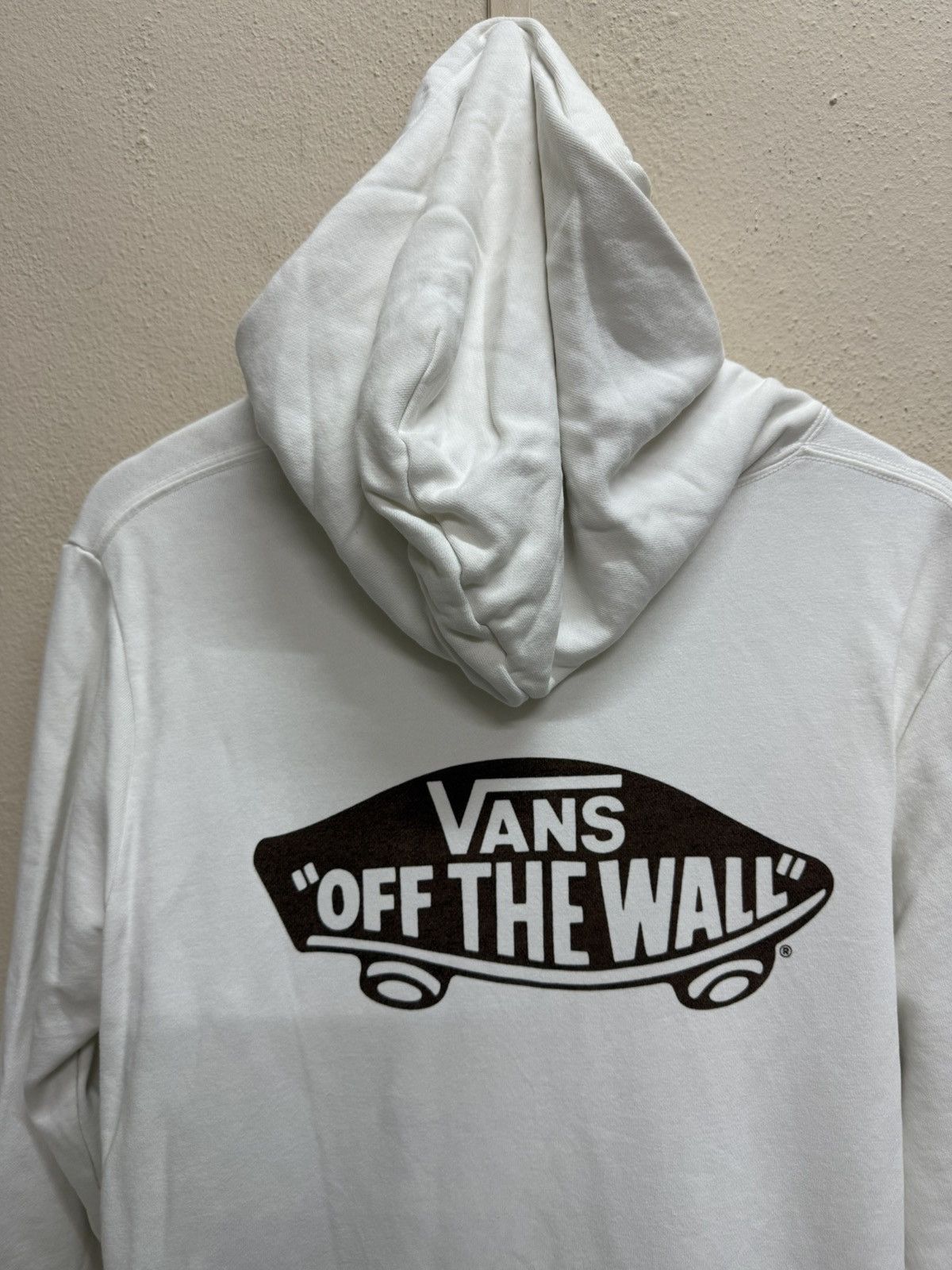 Japanese Brand Vans Of The Wall Backhit Logo Pullover Long Sweater Hoodie Size M / US 6-8 / IT 42-44 - 19 Thumbnail