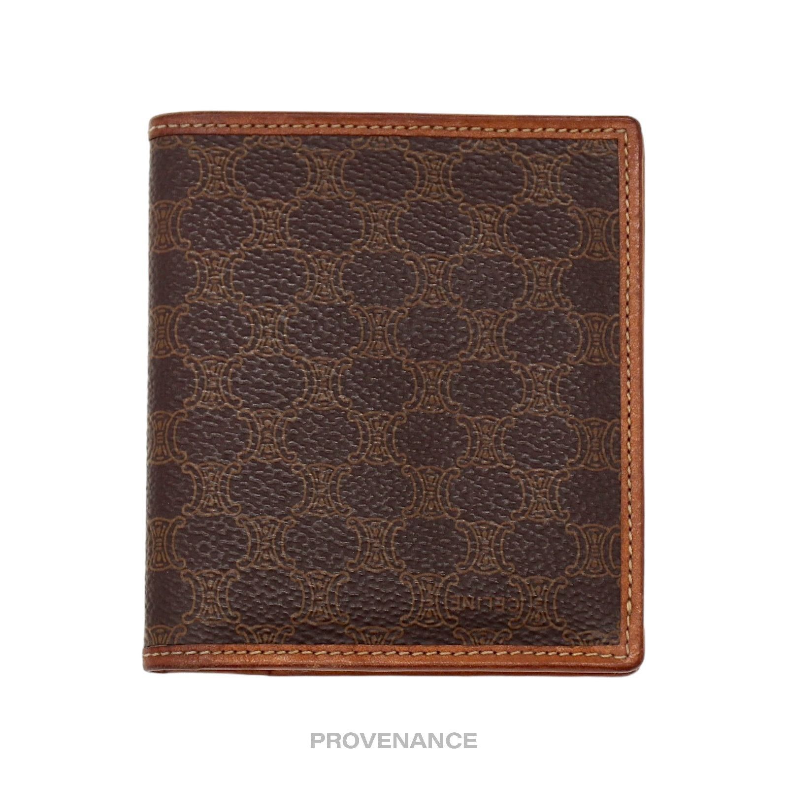 Celine 🔴 Celine Bifold Wallet - Macadam Brown Size ONE SIZE - 1 Thumbnail