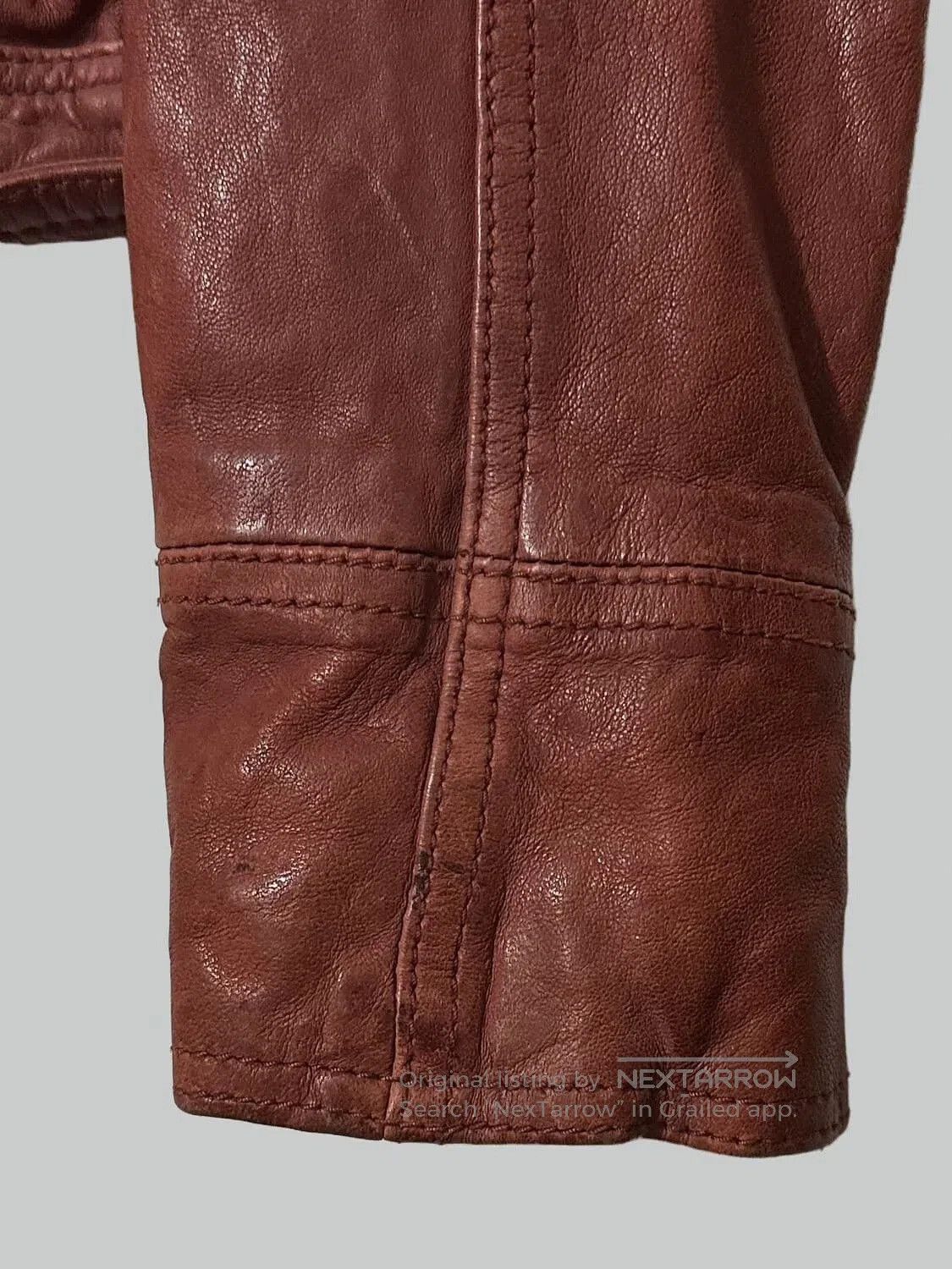 Emporio Armani Emporio Armani Vintage Leather Jacket. Size US M / EU 48-50 / 2 - 5 Thumbnail