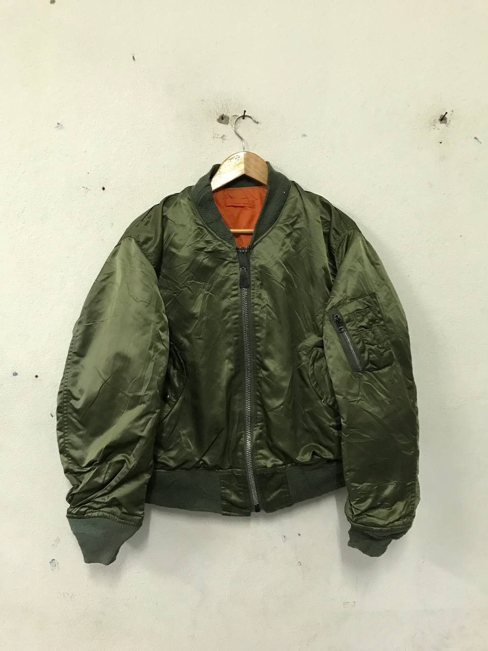 Vintage JACKET FLYER'S MAN INTERMEDIATE MA-1 Size US L / EU 52-54 / 3 - 1 Thumbnail