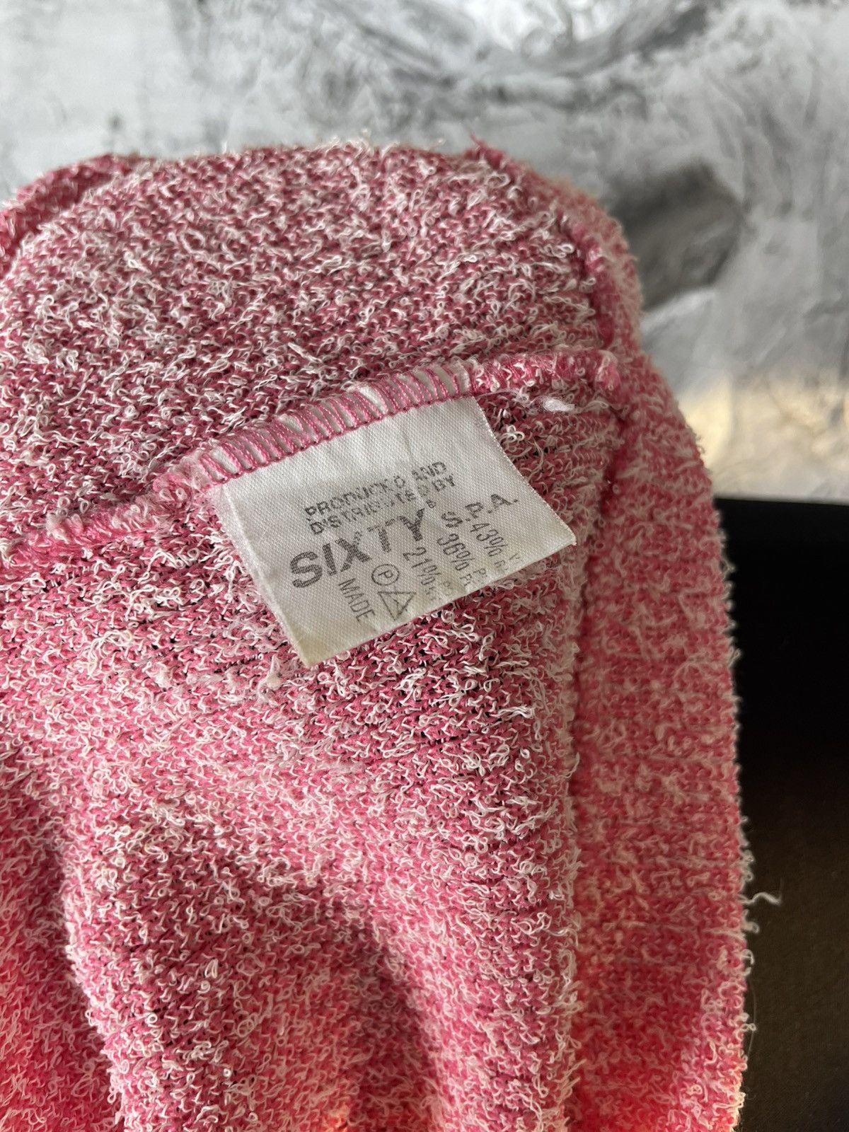 Miss Sixty Vintage Miss Sixty Y2K Fluffy Pink Tank Top Grunge 2000s Vib Size S / US 4 / IT 40 - 8 Thumbnail