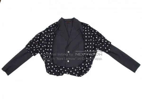 Comme des Garcons Comme Des Garcons Dark vintage polka dot top Size XS / US 0-2 / IT 36-38 - 3 Thumbnail