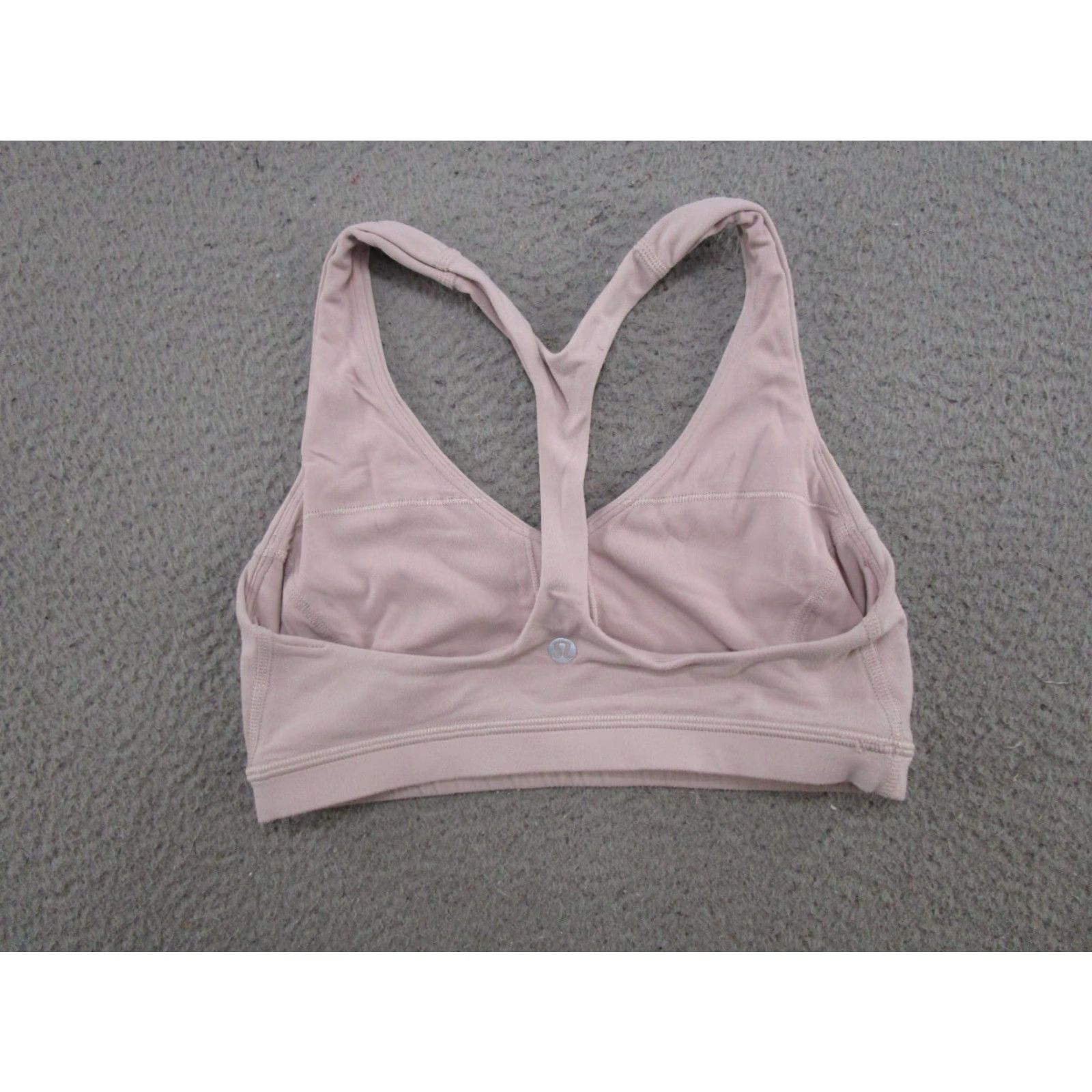 Lululemon Lululemon Pink Sports Bra Racerback Wireless Size 6 Used Workout Running Sports Bra Womens Yoga Gym & Training Bre breathable Stretch Full Support Size ONE SIZE - 2 Thumbnail