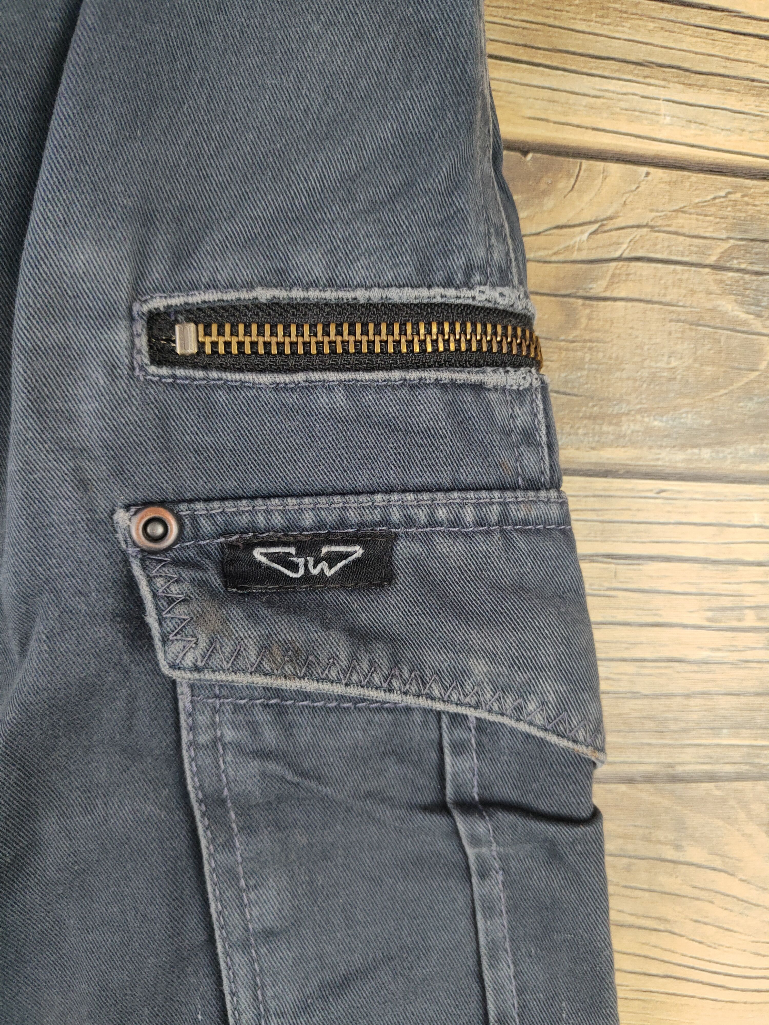 Japanese Brand DL GW Navy Multipocket Tactical Cargo Pants #1491 Size US 34 / EU 50 - 10 Thumbnail