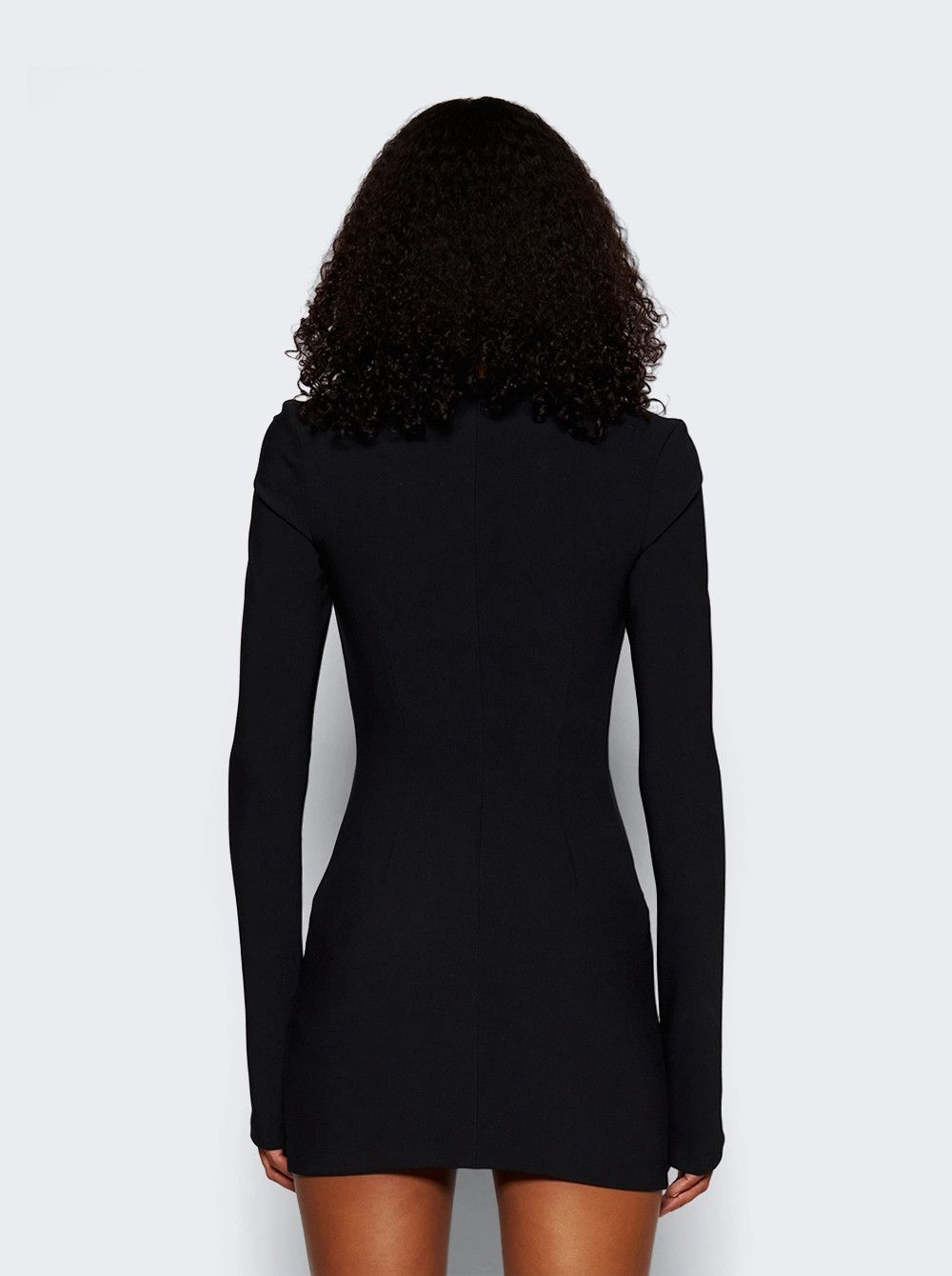 The Attico o1mle0526 Mini Dress in Black Size M / US 6-8 / IT 42-44 - 5 Thumbnail
