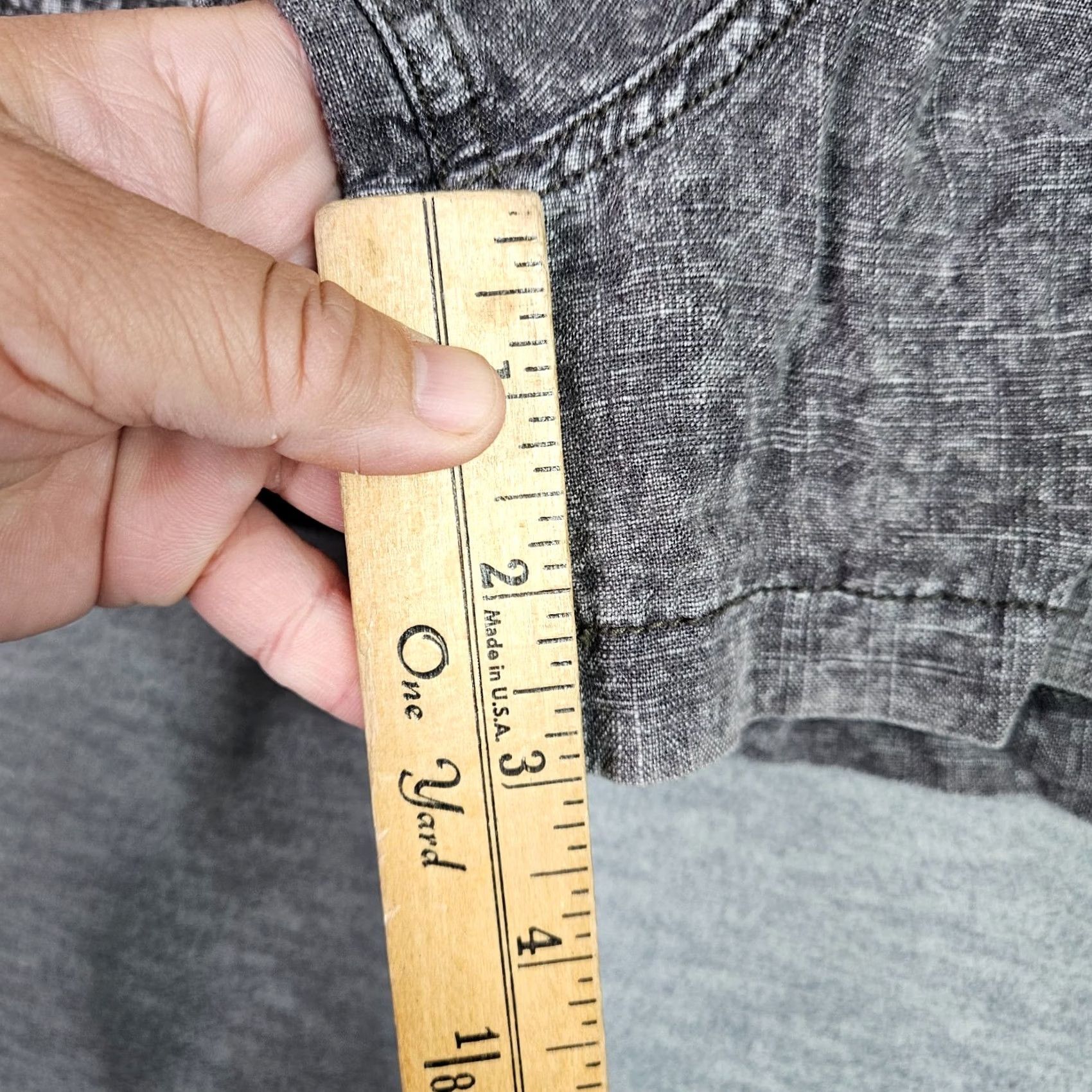 Free People Free People Gray Distressed Drawstring Casual Boho Shorts Women S Size 28" / US 6 / IT 42 - 7 Thumbnail