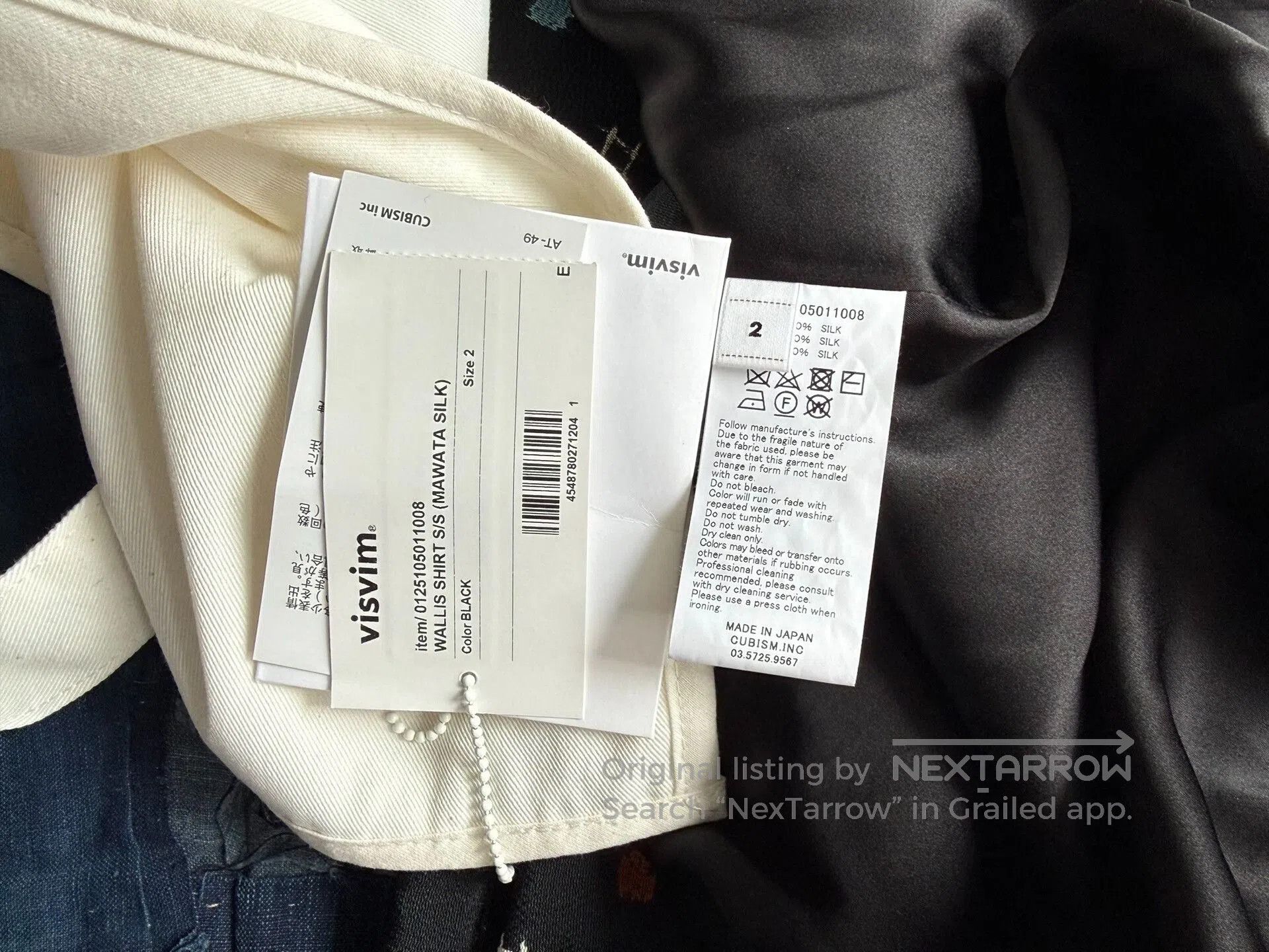 Visvim VISVIM 25SS WALLIS S/S MAWATA SILK SHIRT. Size US M / EU 48-50 / 2 - 9 Thumbnail