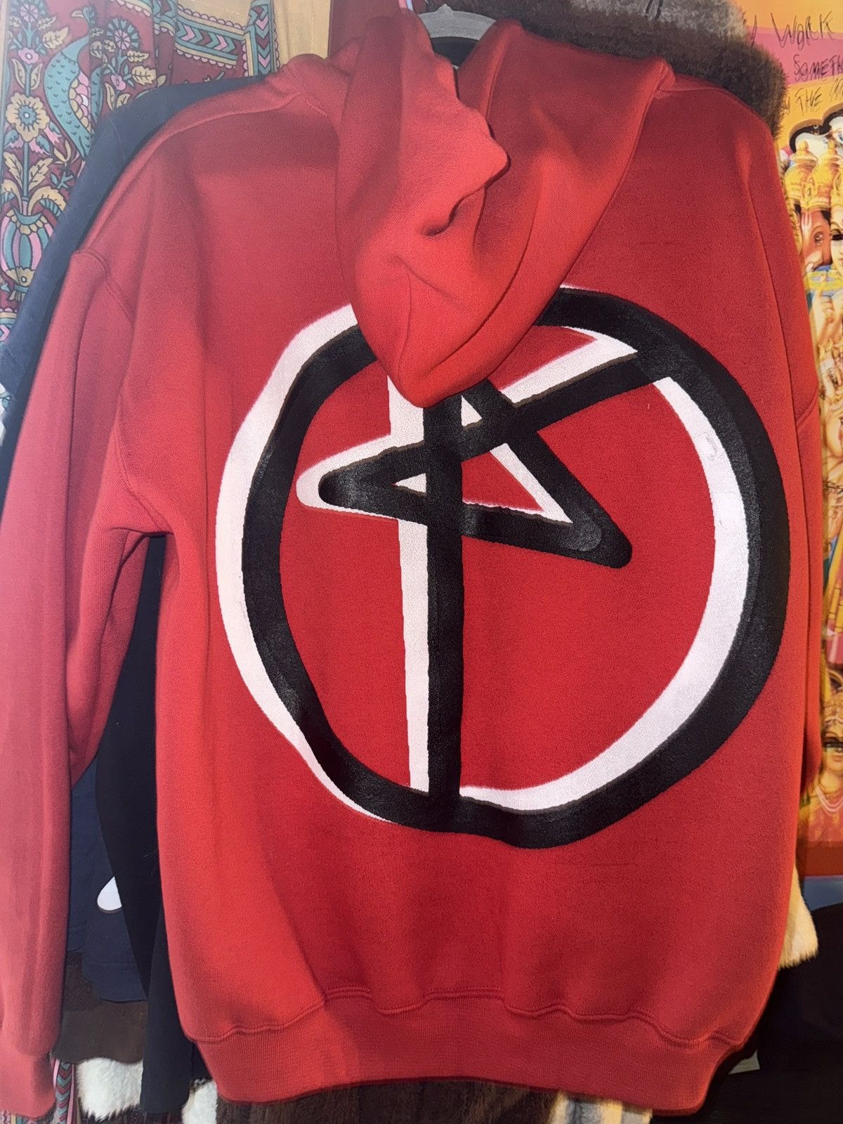 Other × Vintage 1 of 1 ilovepunx.com “Murder Red” hoodie Size US L / EU 52-54 / 3 - 2 Thumbnail