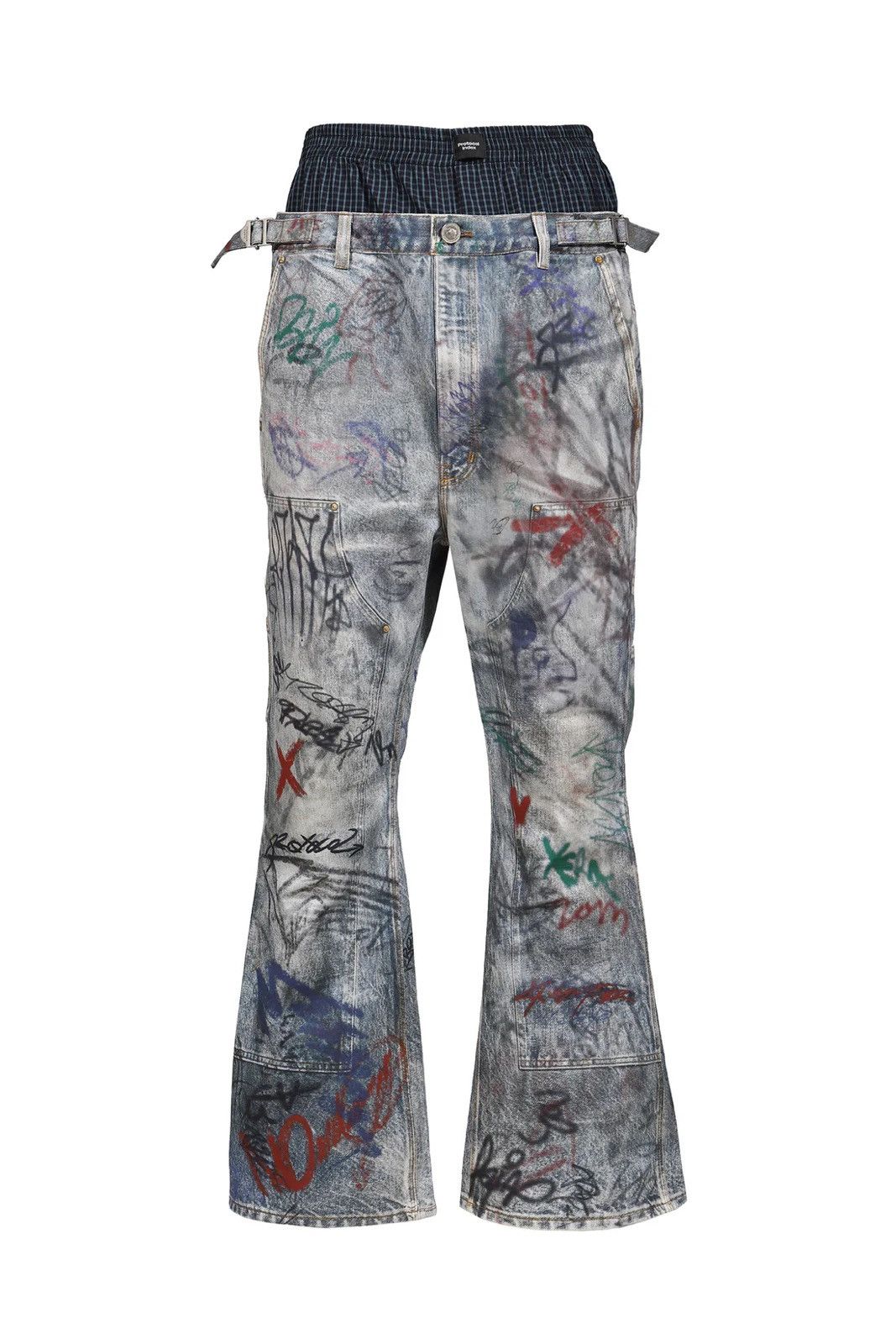 Layer 00 　PROJECT G/R 現Protocol PROJECT G/R Protocol Index TROMPELOEIL LAYERED PANTS PROJECT GR