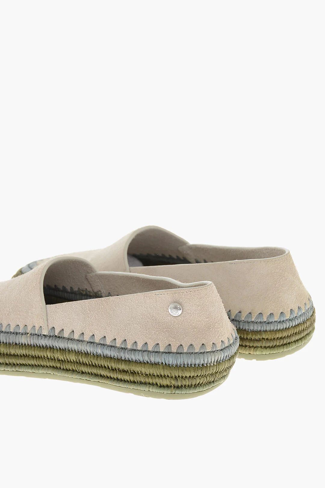 Loewe og1mm0426 Suede Espadrilles in Beige Size US 10 / IT 40 - 2 Thumbnail