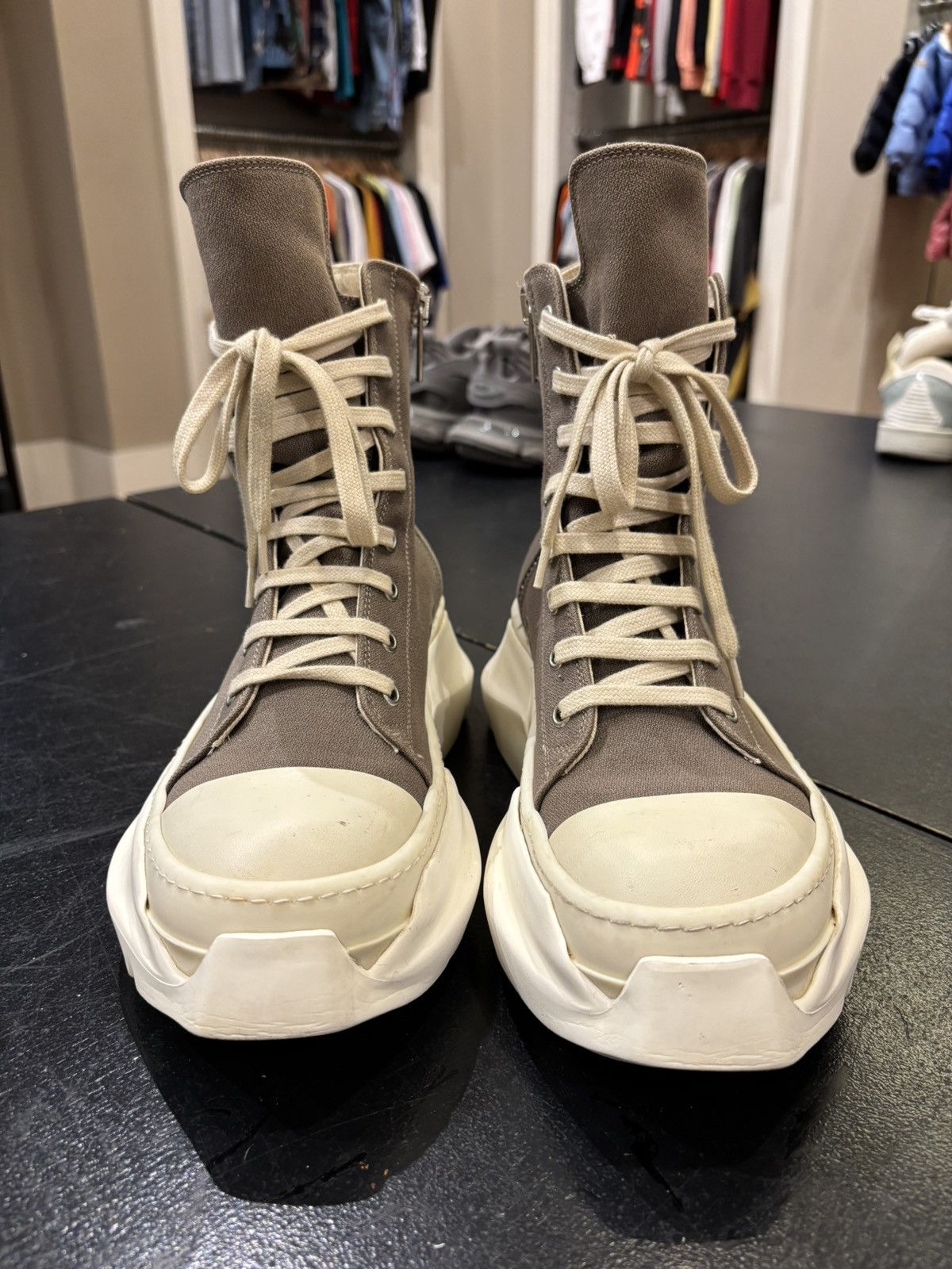 Rick Owens Rick owens drksdhw abstract sneakers dust Size US 7 / EU 40 - 2 Thumbnail